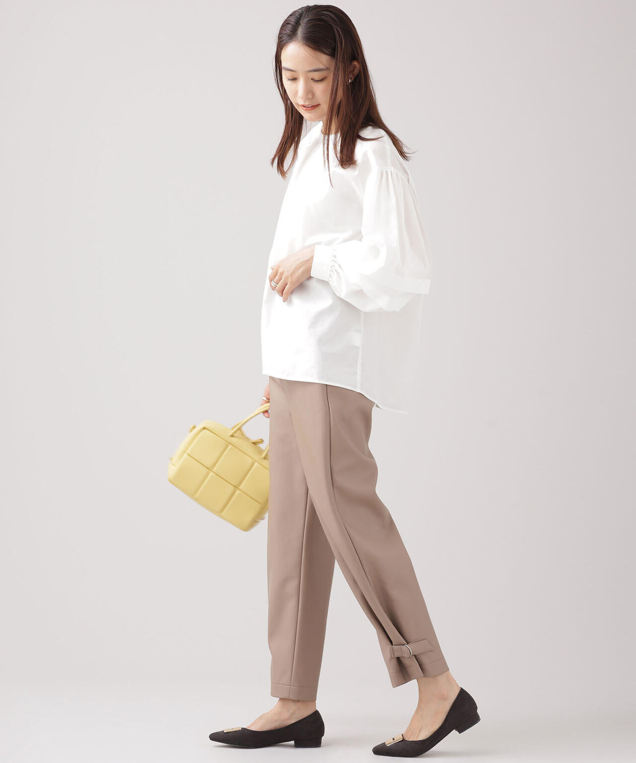 ヴィーガンレザー パンツ(セットアップ可) 6691227002