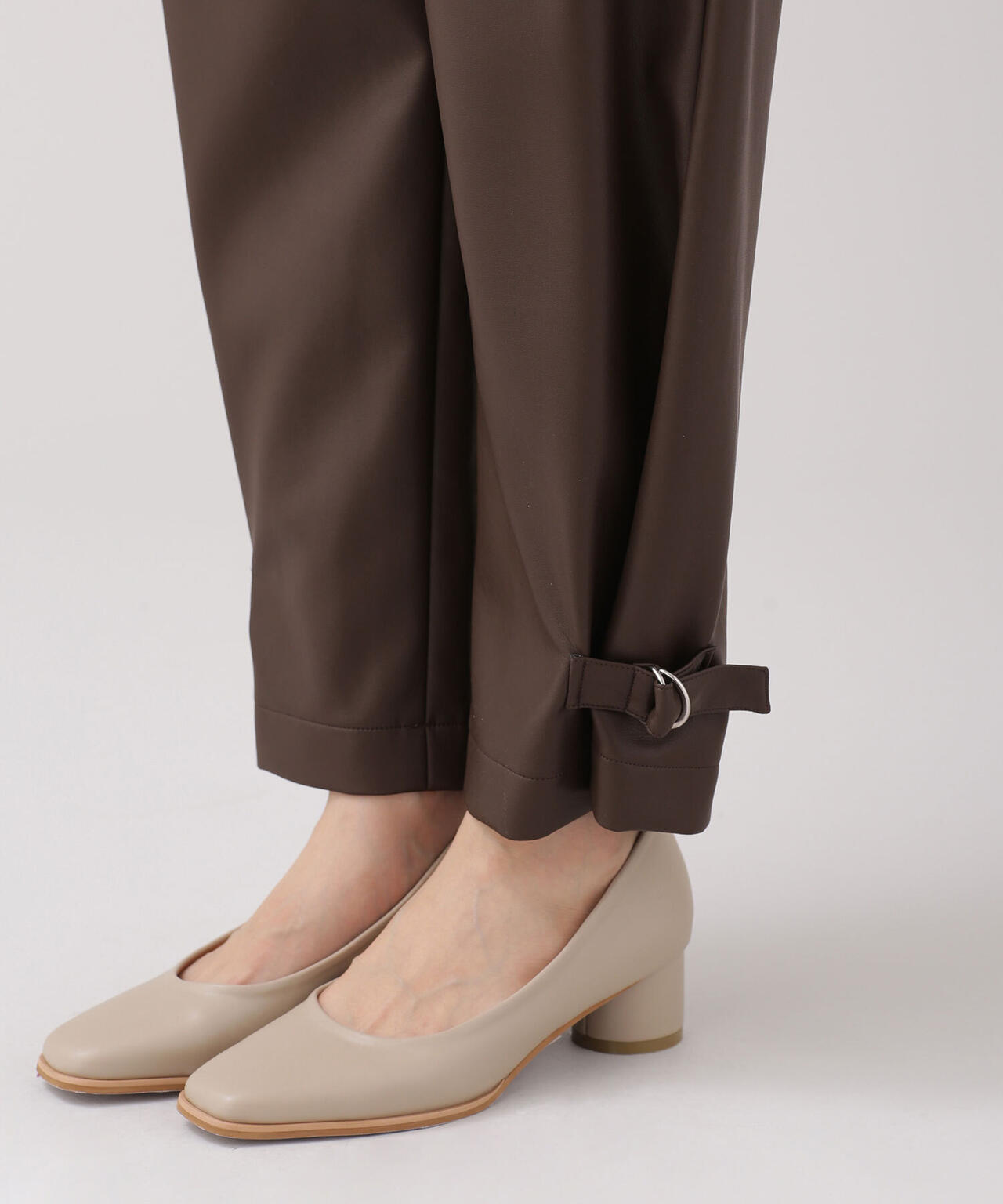 ヴィーガンレザー パンツ(セットアップ可) 6691227002