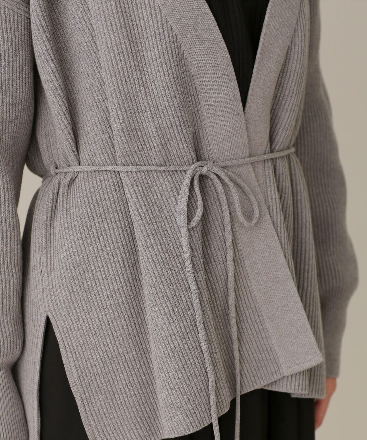 LB.03/近藤千尋さんコラボ 思いきり洗えるニット ミドルカーディガン 6692222345