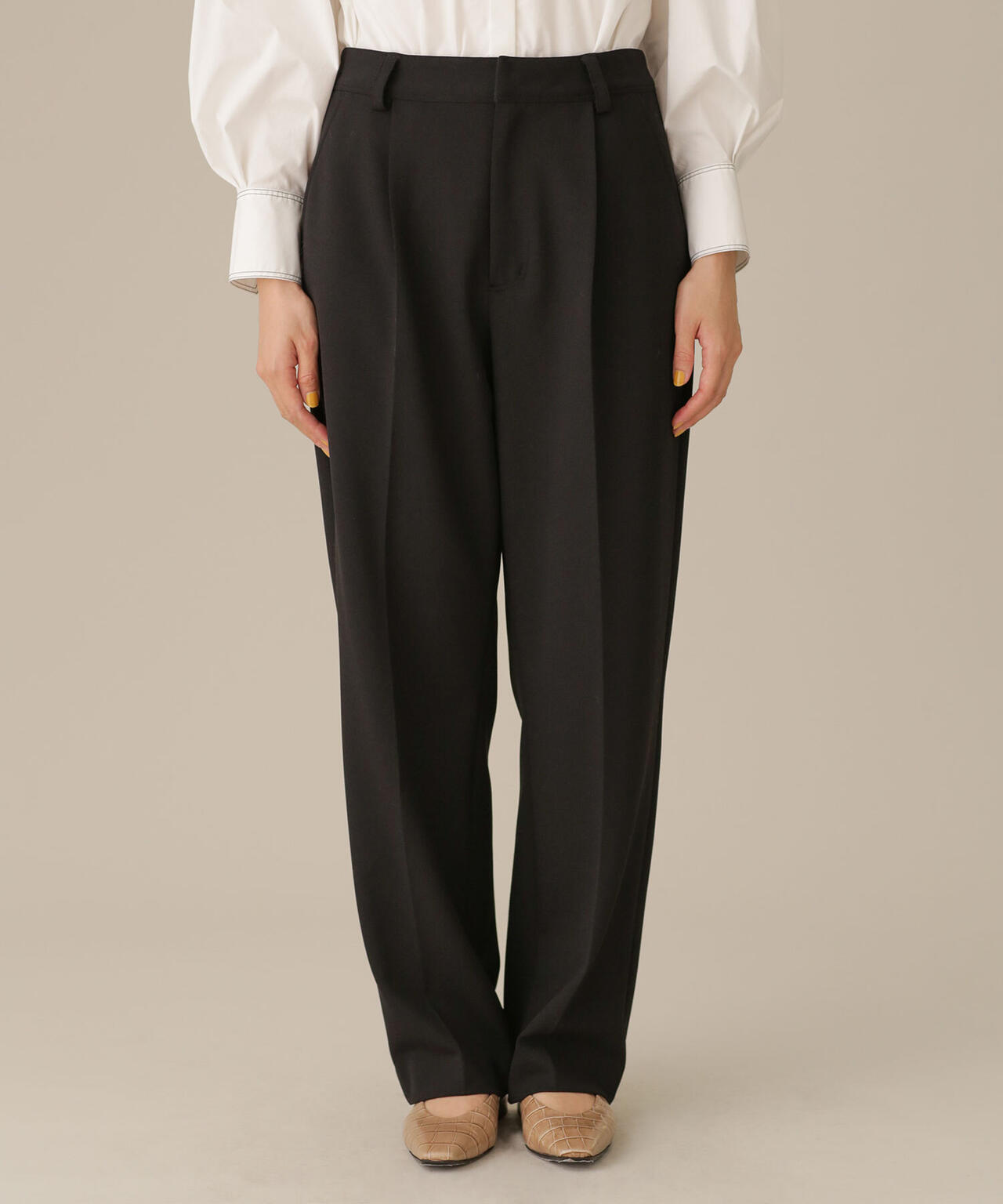 LB.03/ユルテーパードパンツ 6692227315