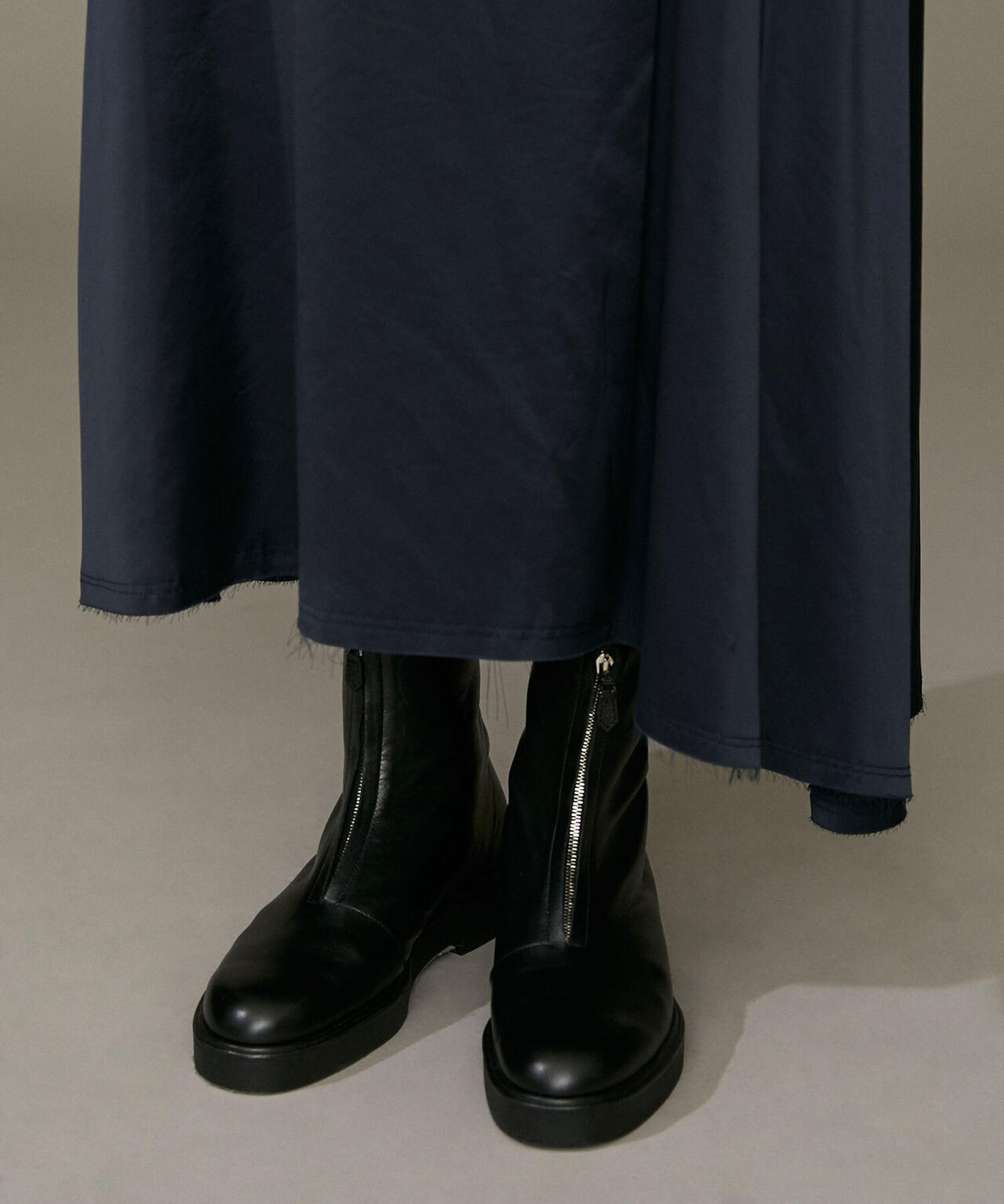 LB.01/イレヘムサテンウォッシュスカート 6692230305