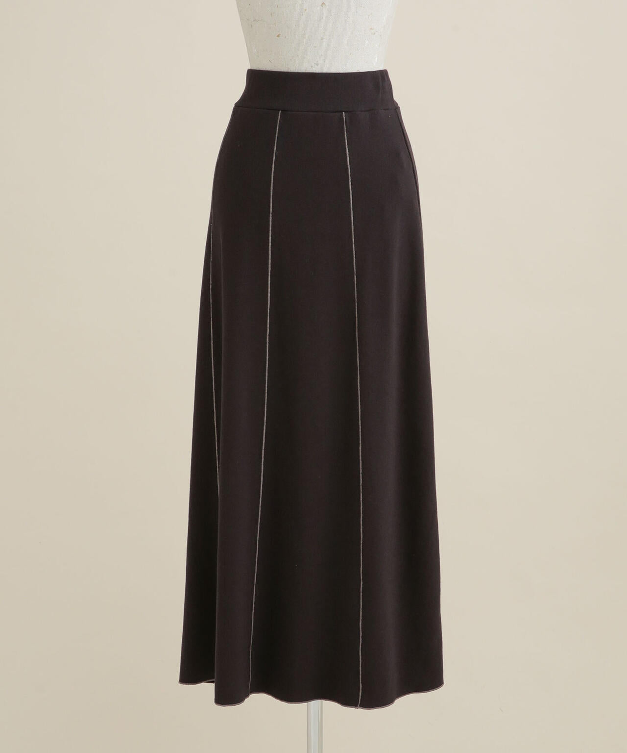 LB.03/パネルラインフライスカットフレアスカート 6692230323