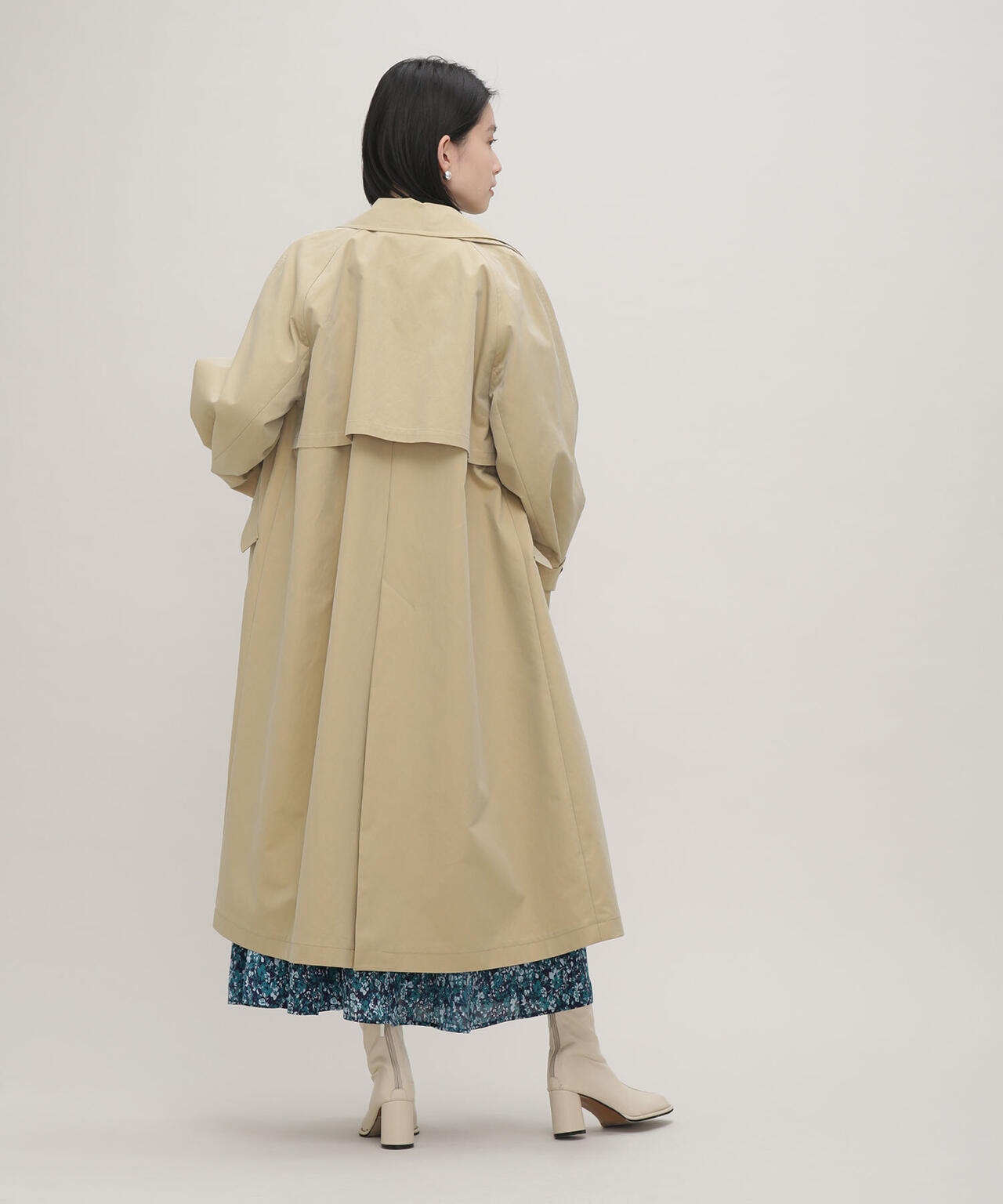 LB.03/オーバーシルエットステンカラーコート 6693111303