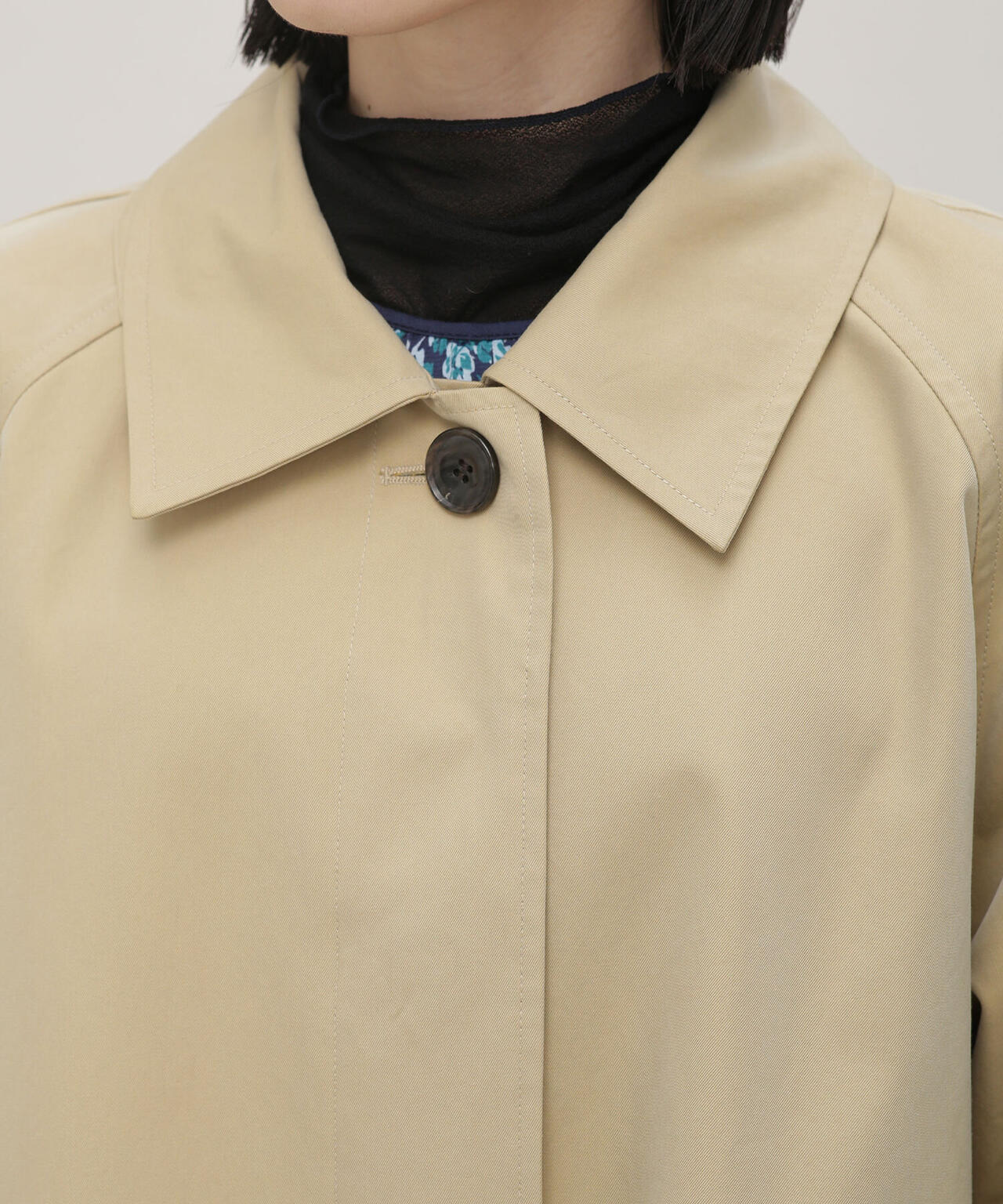 LB.03/オーバーシルエットステンカラーコート 6693111303