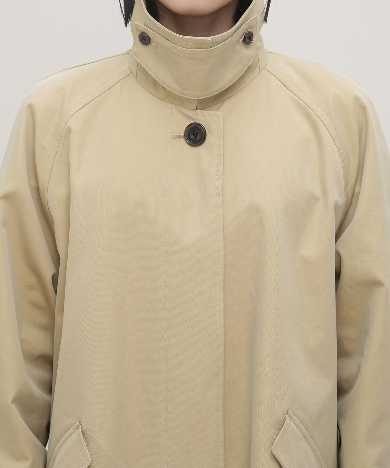 LB.03/オーバーシルエットステンカラーコート 6693111303