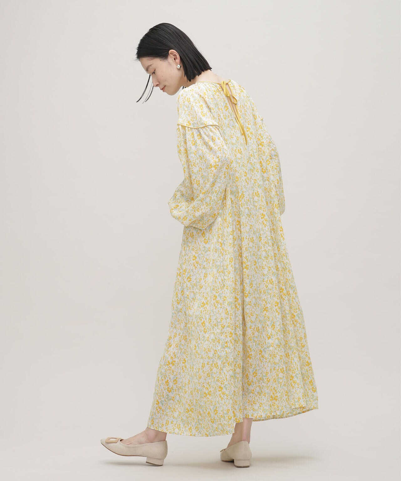 LB.03/ボタニカルプリントワンピース 6693119313