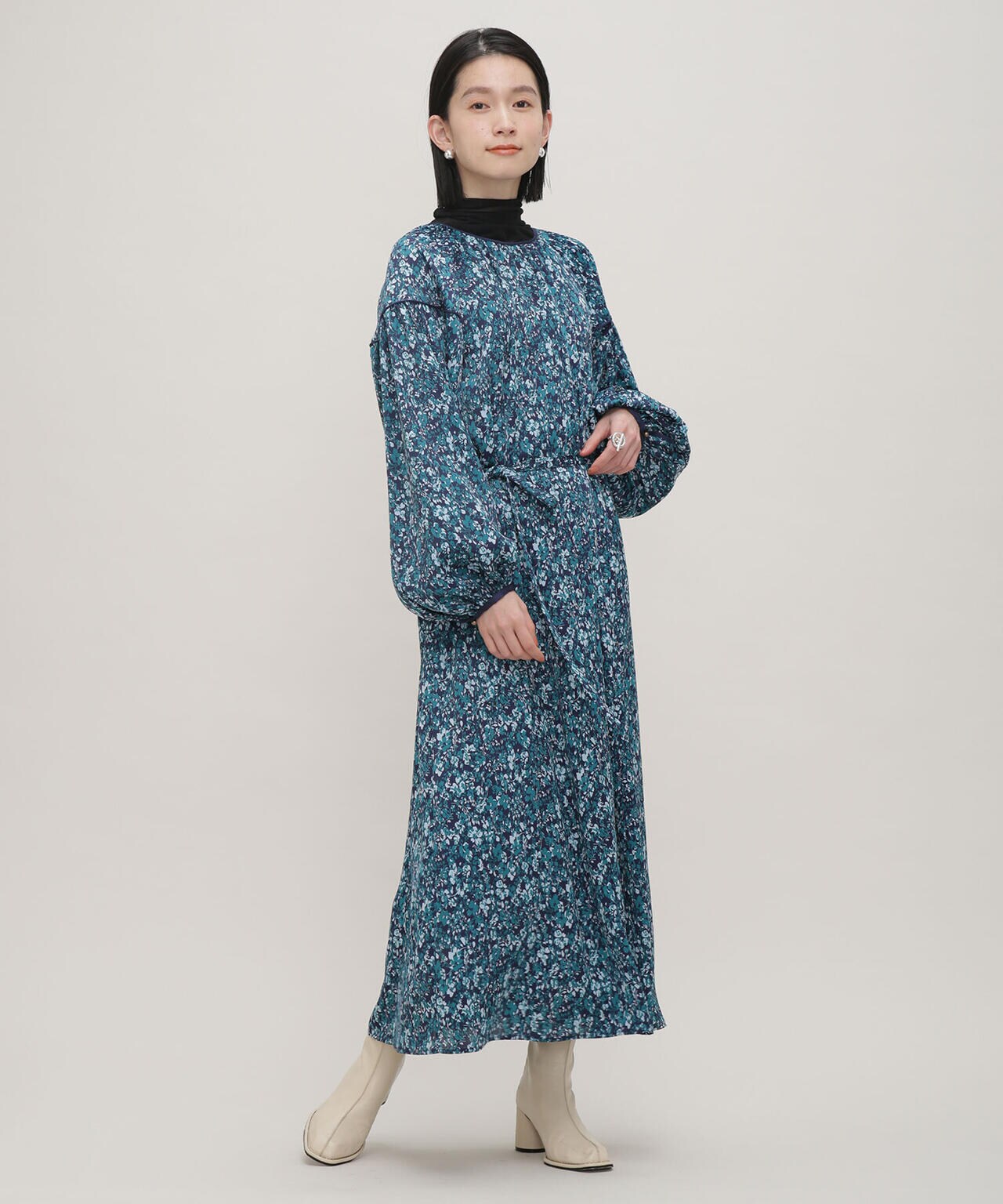 LB.03/ボタニカルプリントワンピース 6693119313