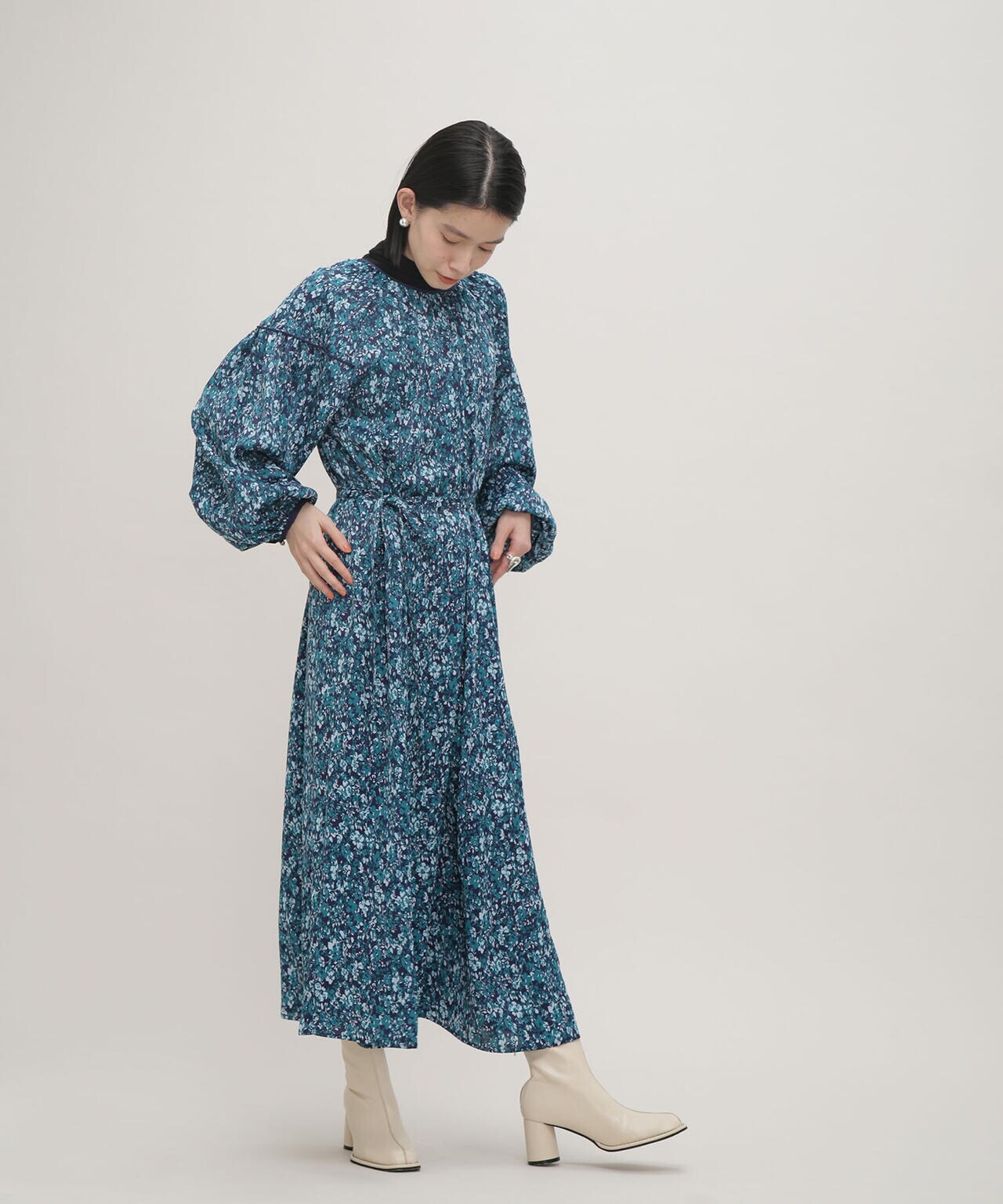 LB.03/ボタニカルプリントワンピース 6693119313