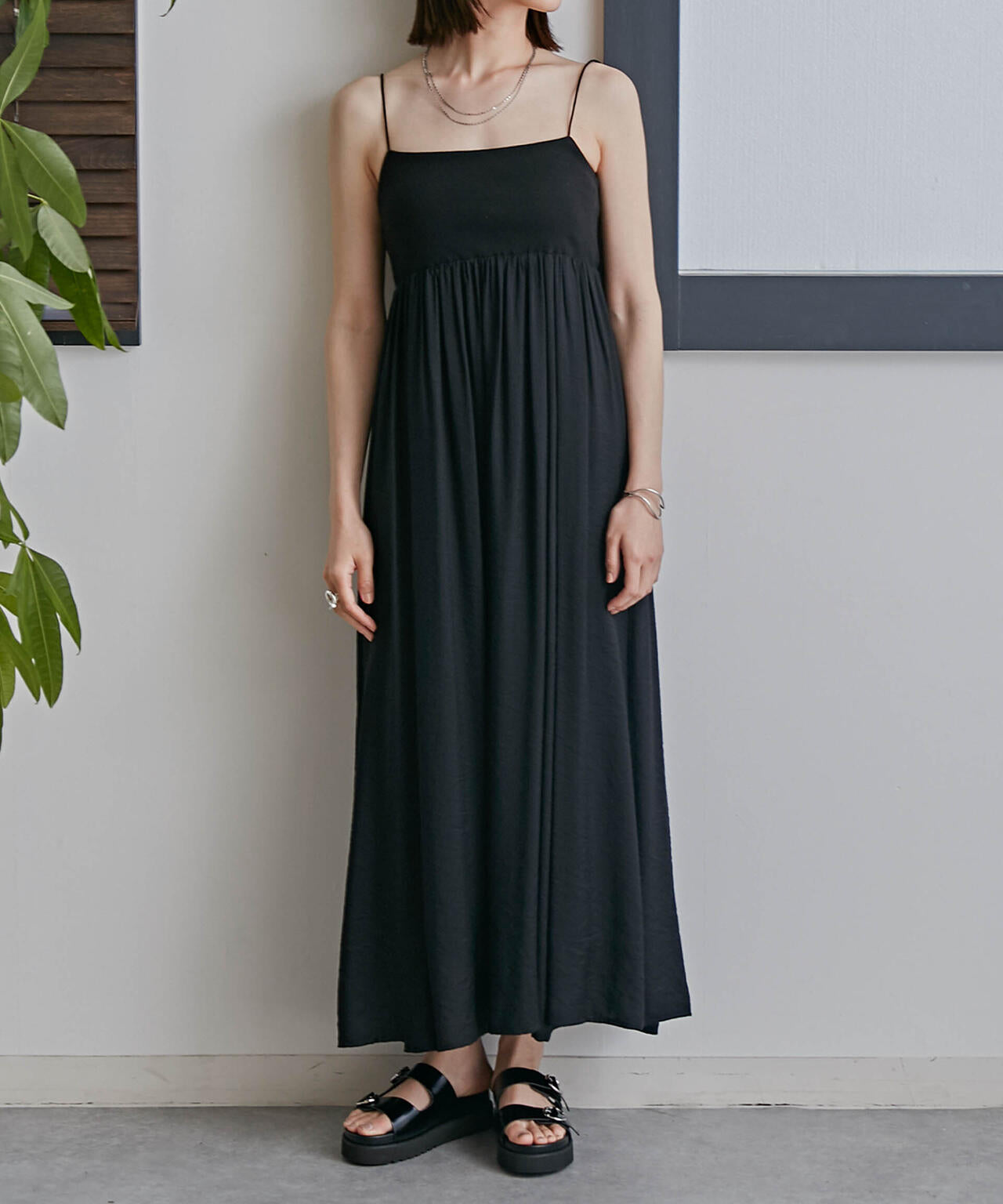 LB.03/リブドッキングキャミワンピース 6693119337