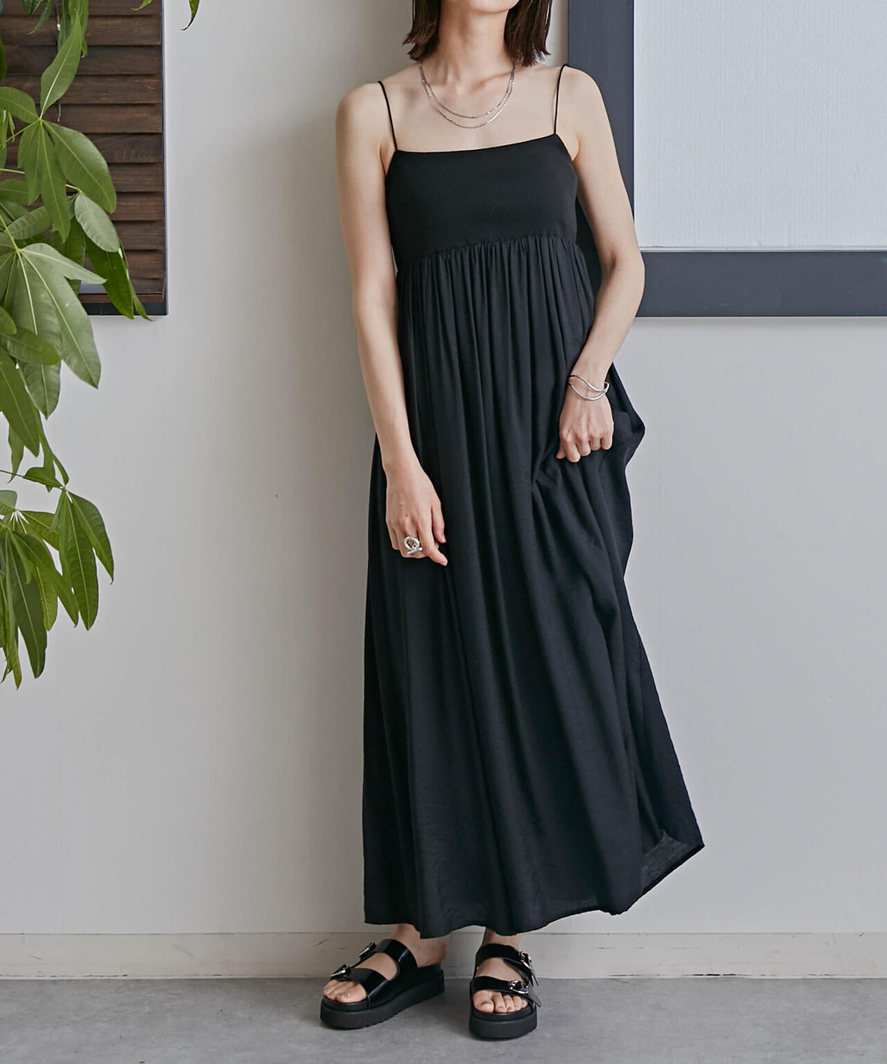 LB.03/リブドッキングキャミワンピース 6693119337