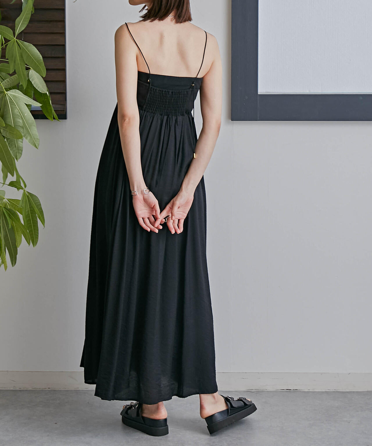 LB.03/リブドッキングキャミワンピース 6693119337