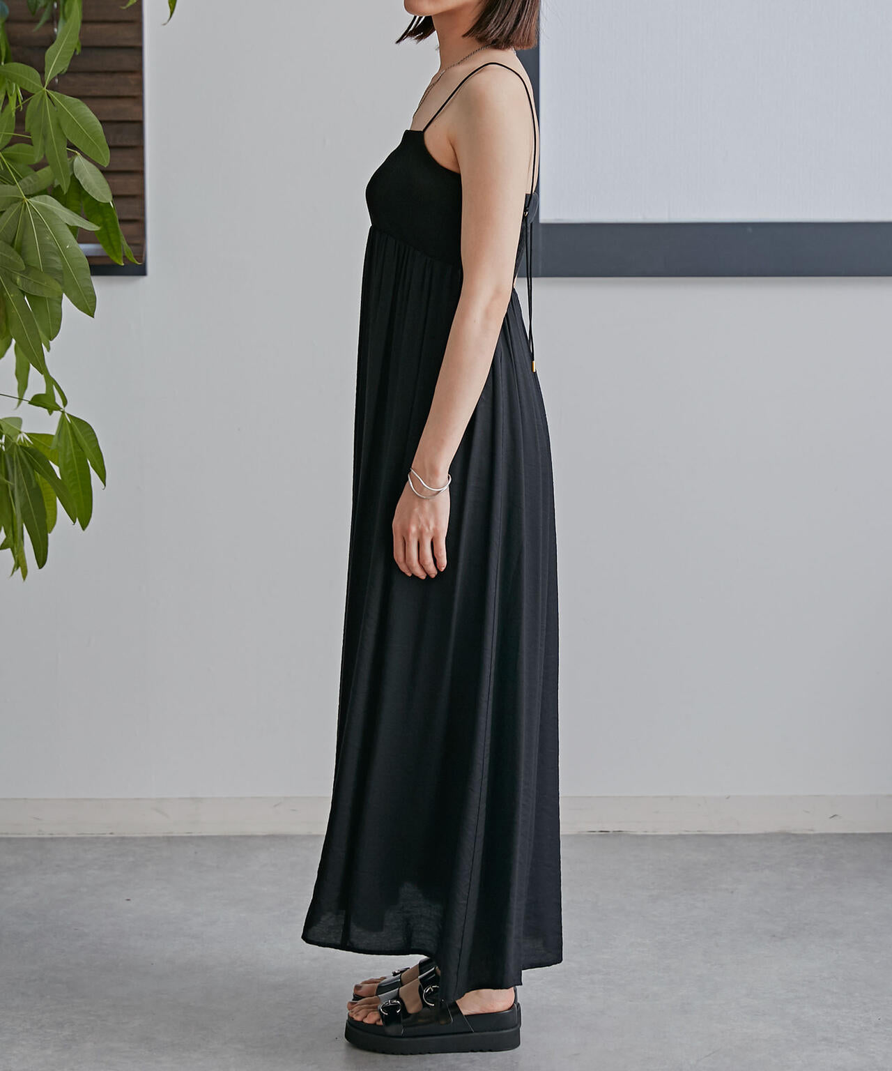 LB.03/リブドッキングキャミワンピース 6693119337