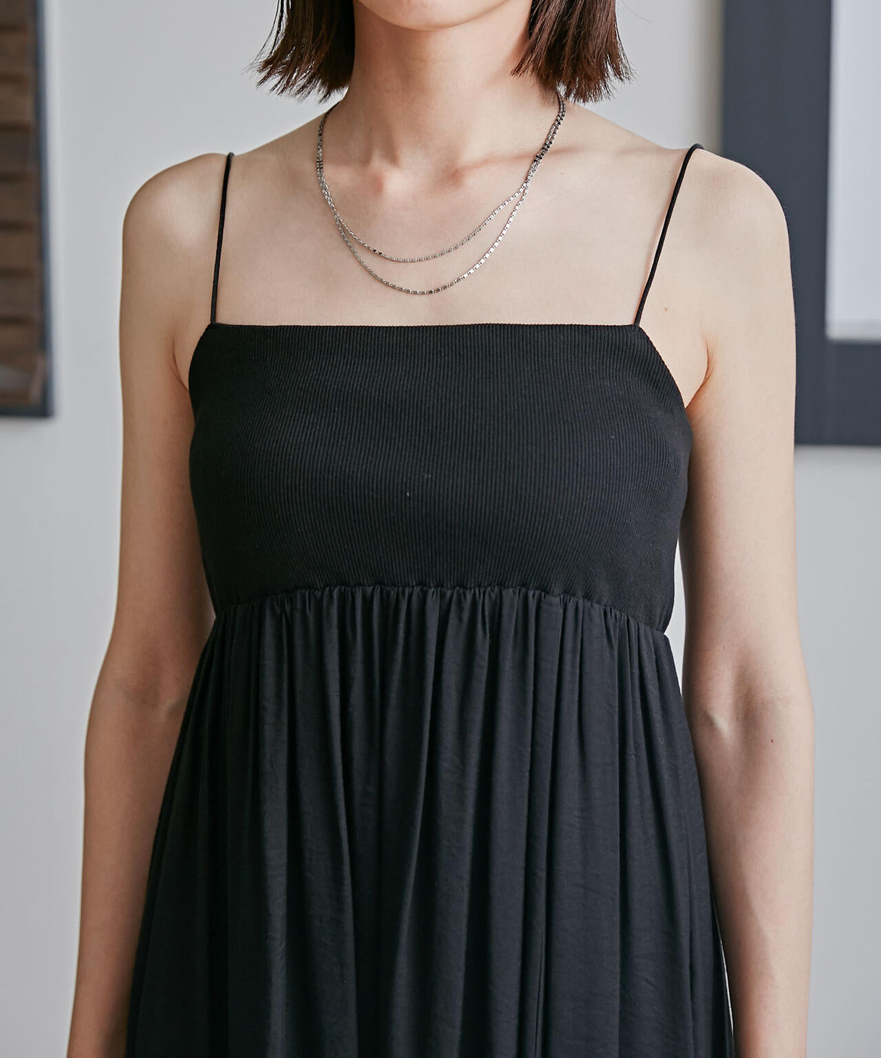 LB.03/リブドッキングキャミワンピース 6693119337