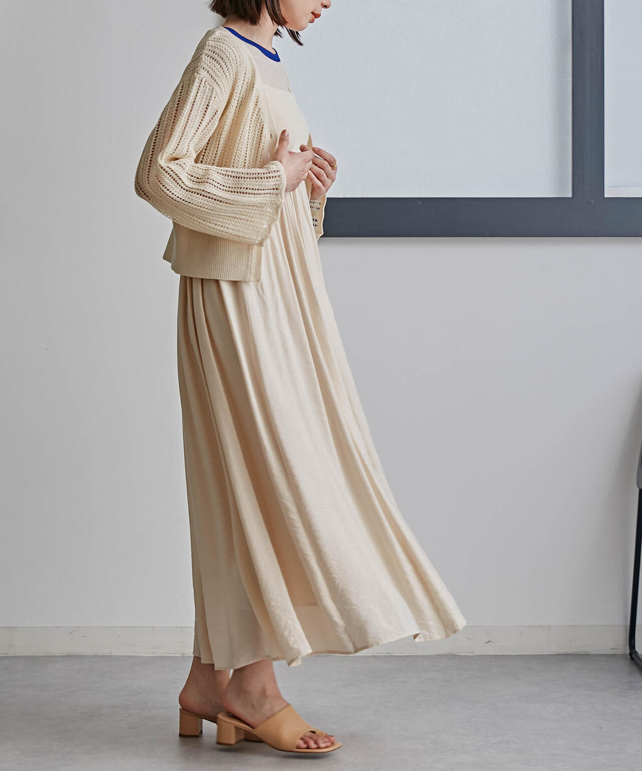 LB.03/リブドッキングキャミワンピース 6693119337