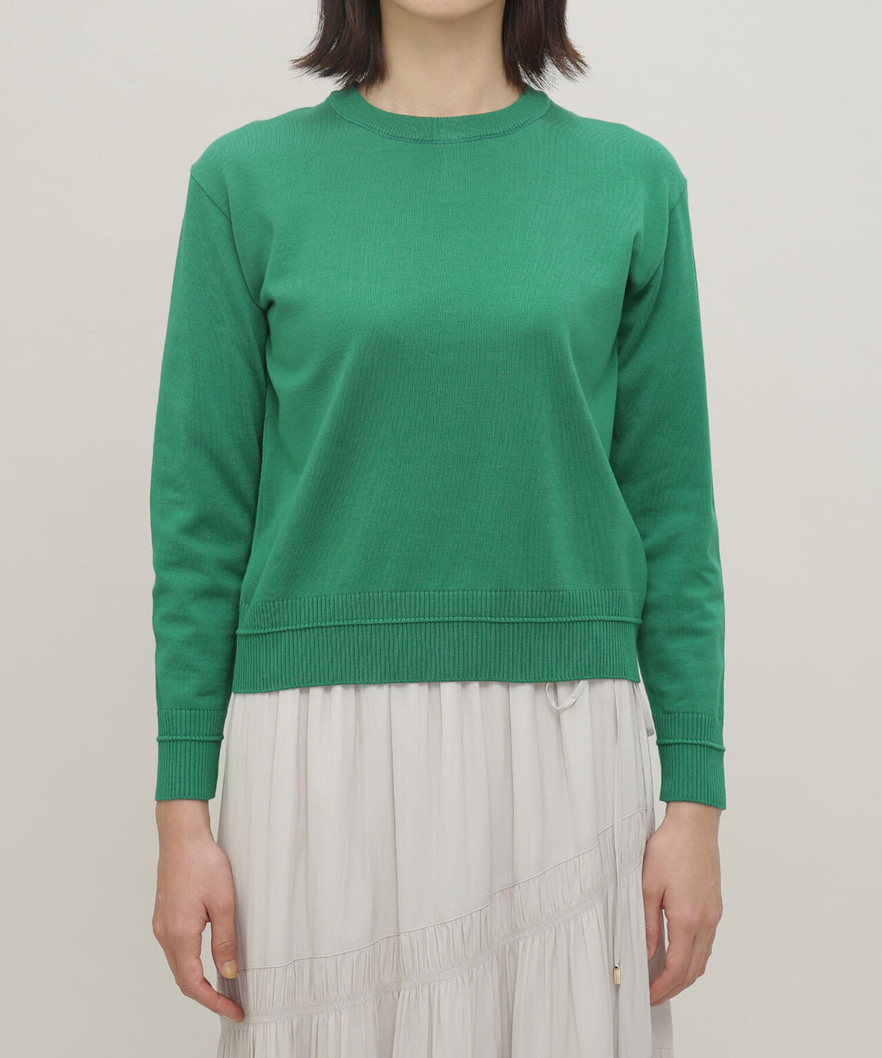 LB.03/思いきり洗えるニット コンパクトプルオーバー 6693122302