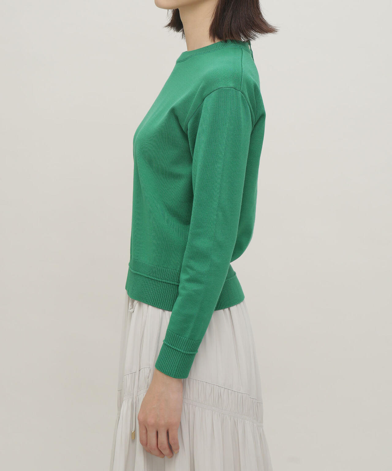 LB.03/思いきり洗えるニット コンパクトプルオーバー 6693122302