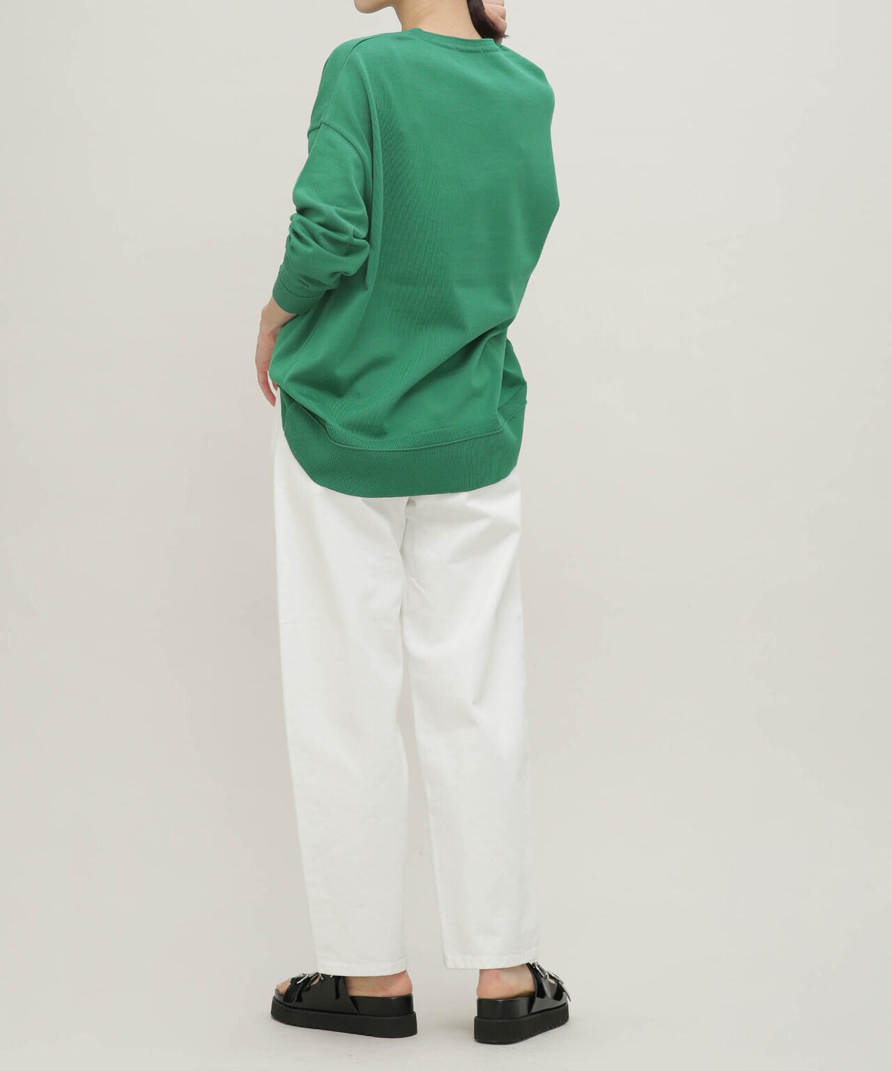 LB.03/思いきり洗えるニット スキッパーボーダープルオーバー 6693122304