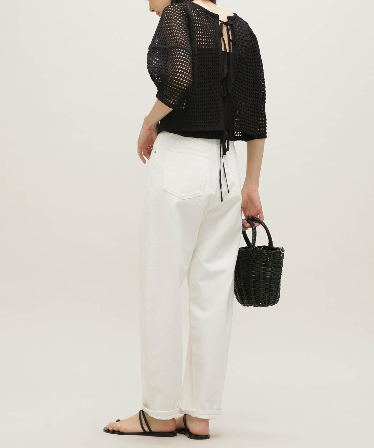 LB.03/メッシュニット2wayトップス 6693122310