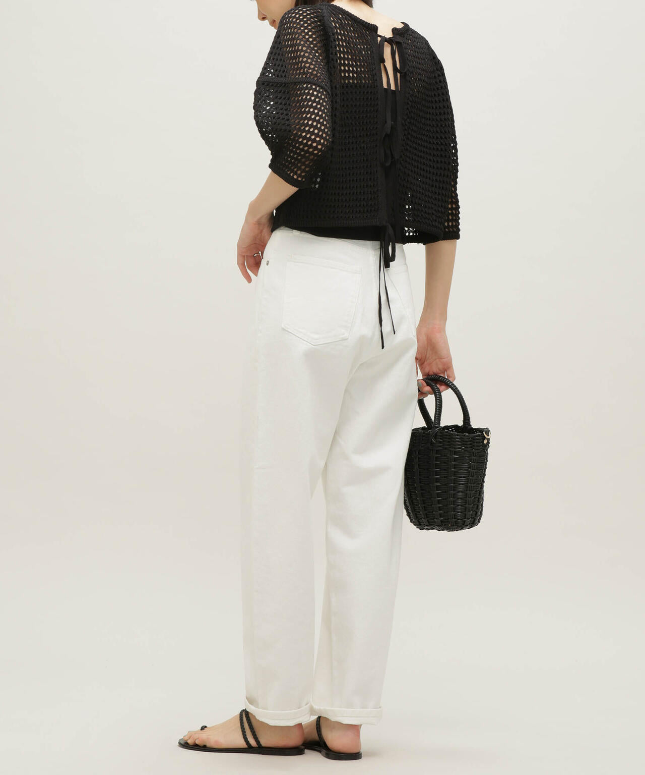 LB.03/メッシュニット2wayトップス 6693122310