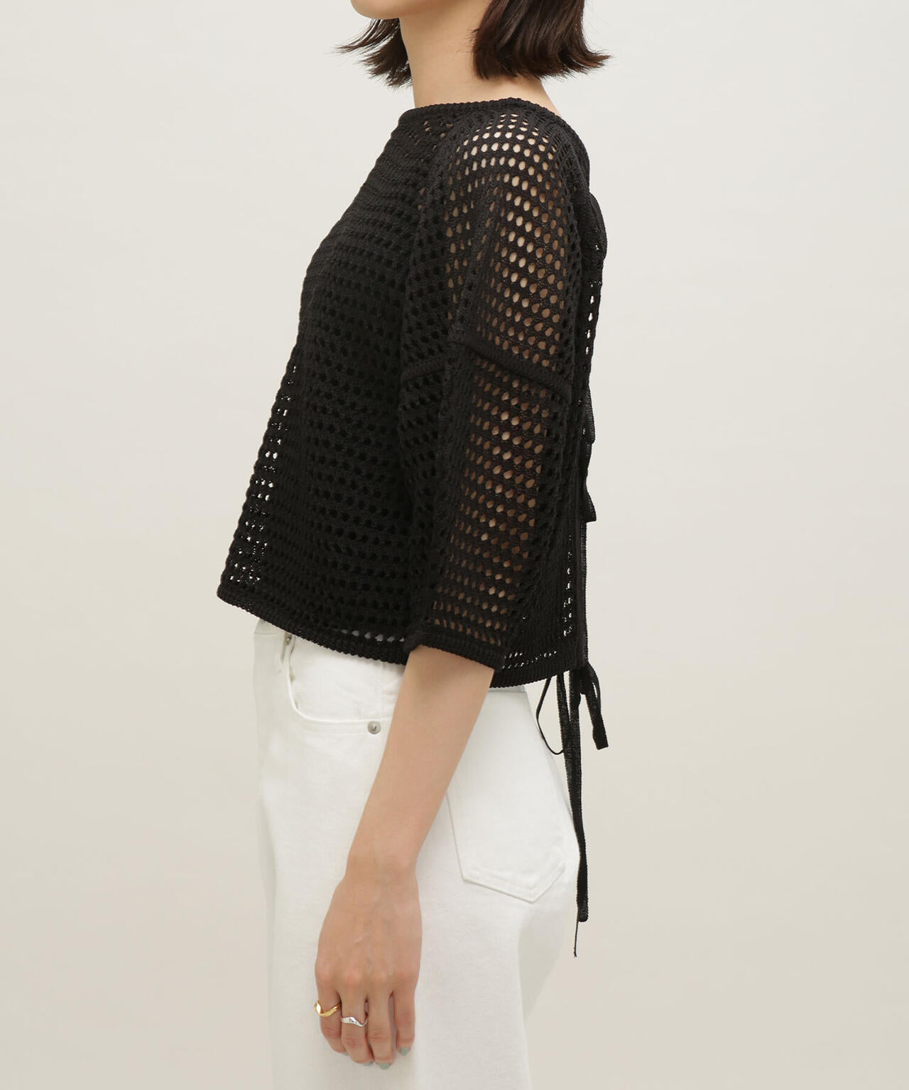 LB.03/メッシュニット2wayトップス 6693122310