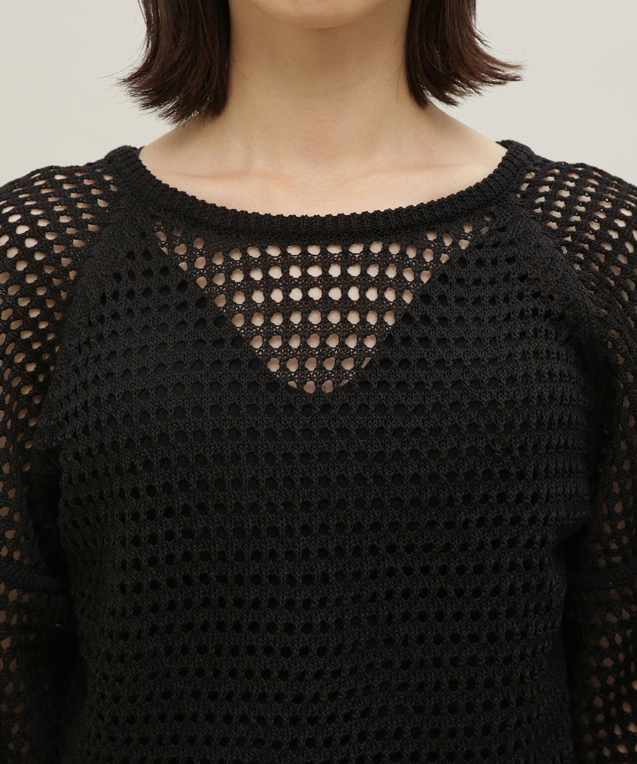 LB.03/メッシュニット2wayトップス 6693122310