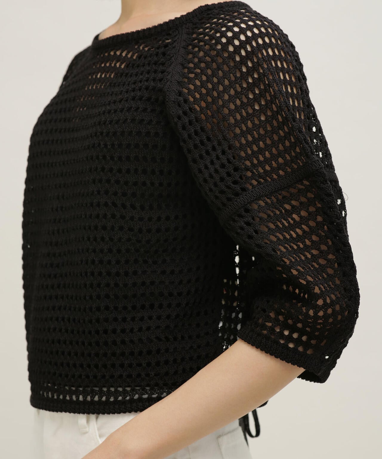 LB.03/メッシュニット2wayトップス 6693122310