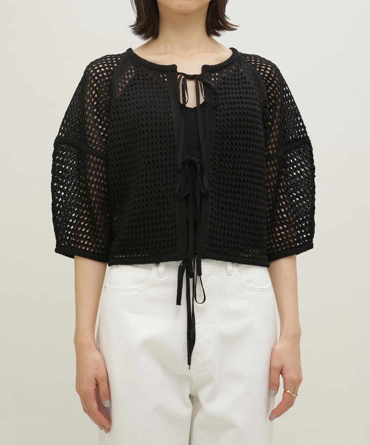 LB.03/メッシュニット2wayトップス 6693122310