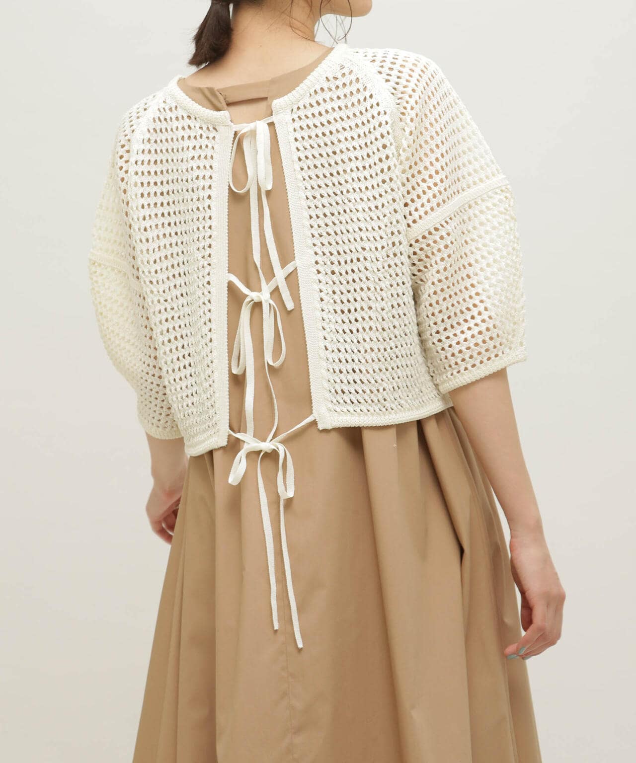 LB.03/メッシュニット2wayトップス 6693122310