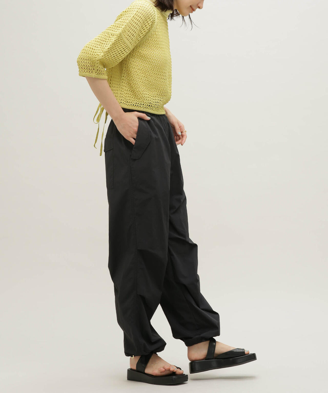 LB.03/メッシュニット2wayトップス 6693122310