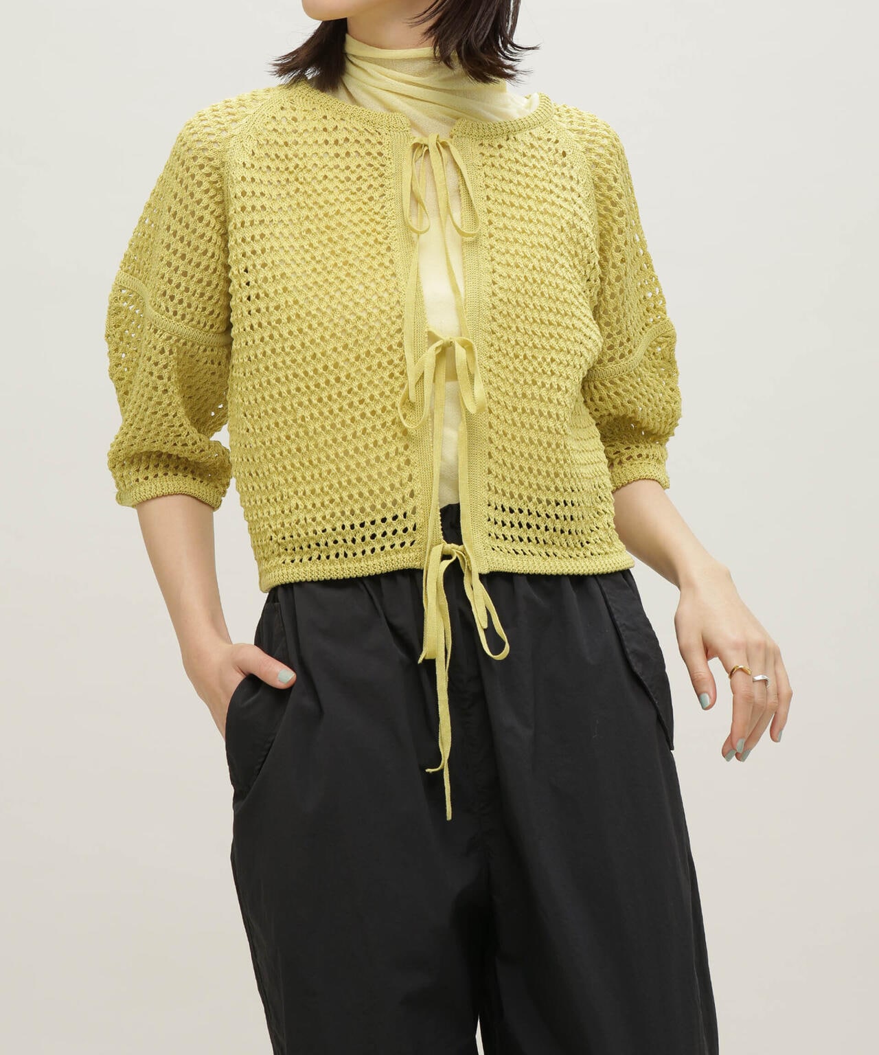 LB.03/メッシュニット2wayトップス 6693122310