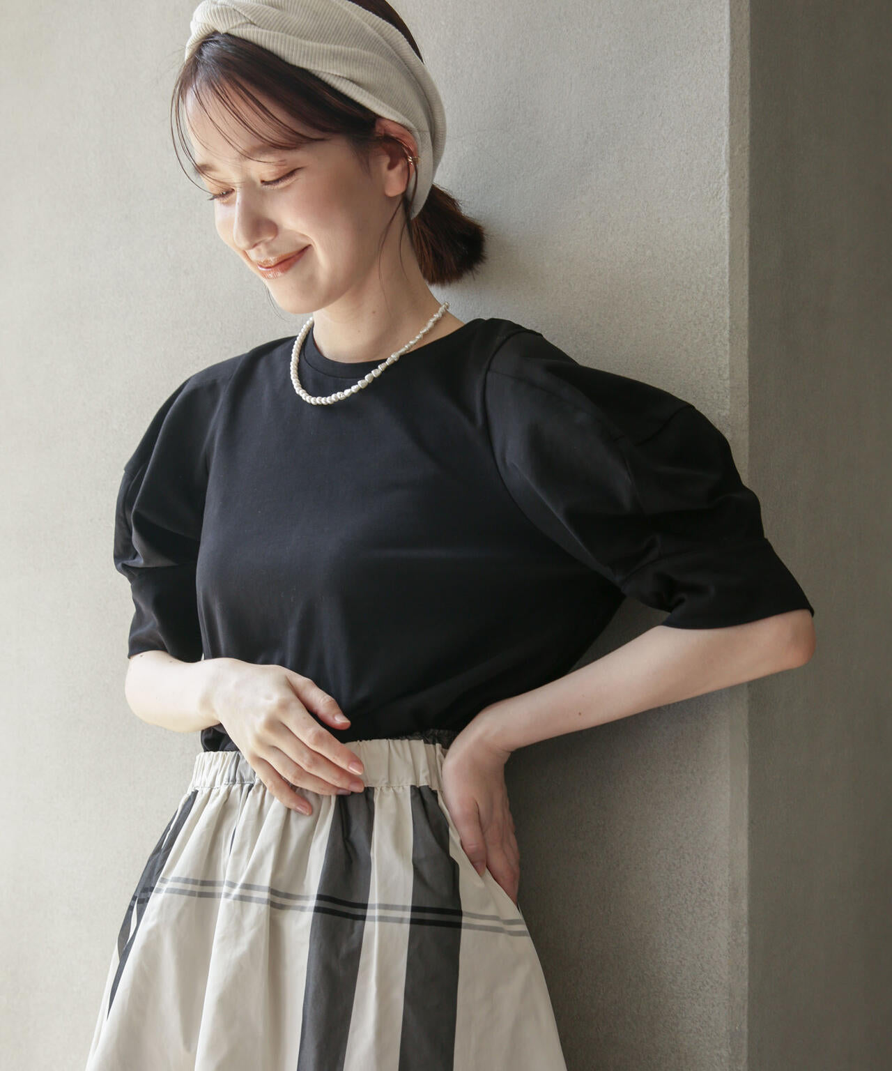 LB.03/Repurフォルムスリーブカットトップス 6693124321