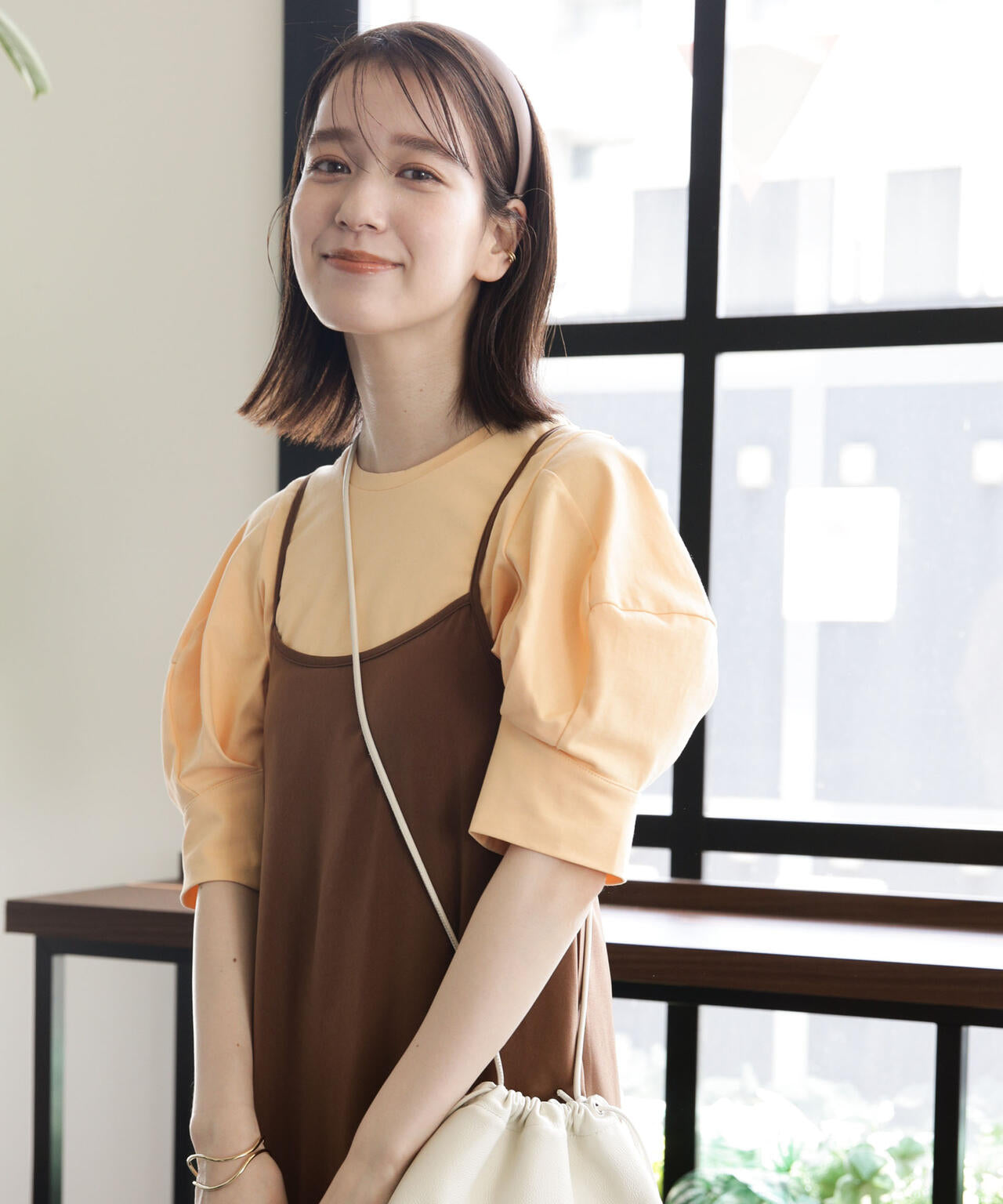 LB.03/Repurフォルムスリーブカットトップス 6693124321