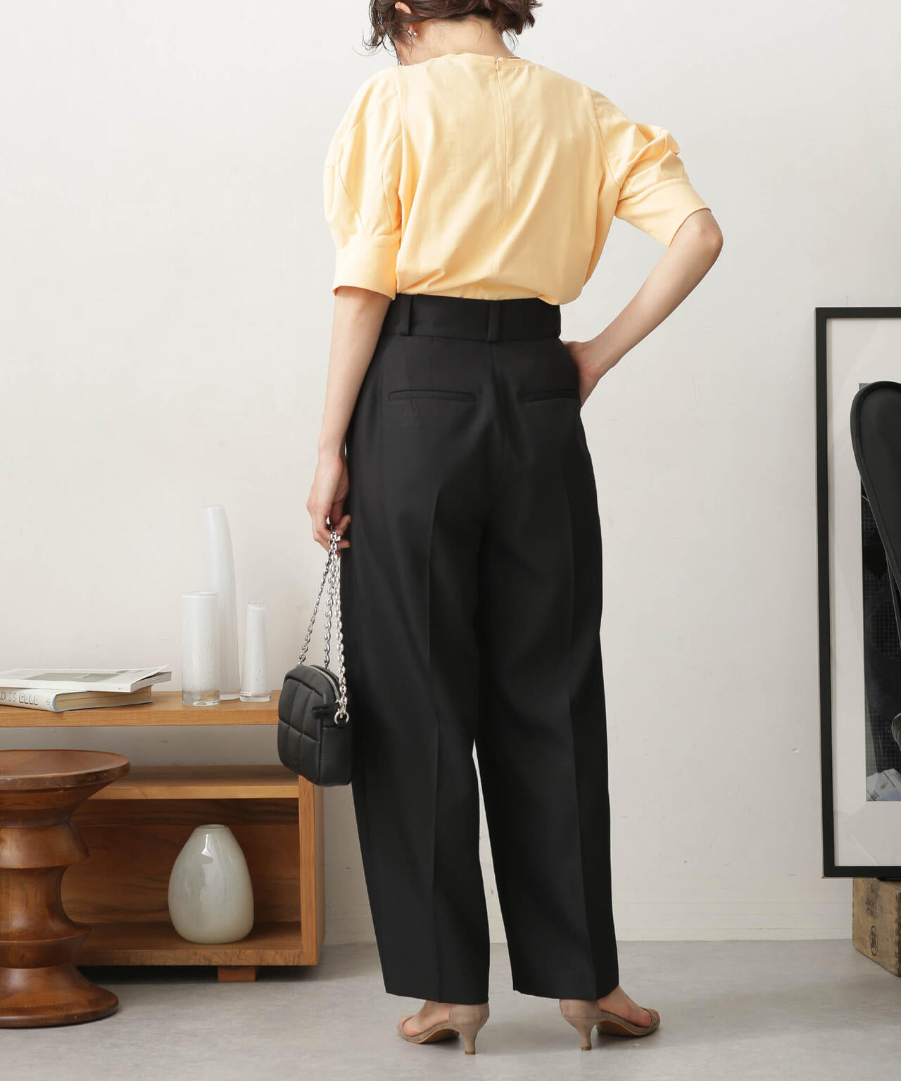 LB.03/Repurフォルムスリーブカットトップス 6693124321