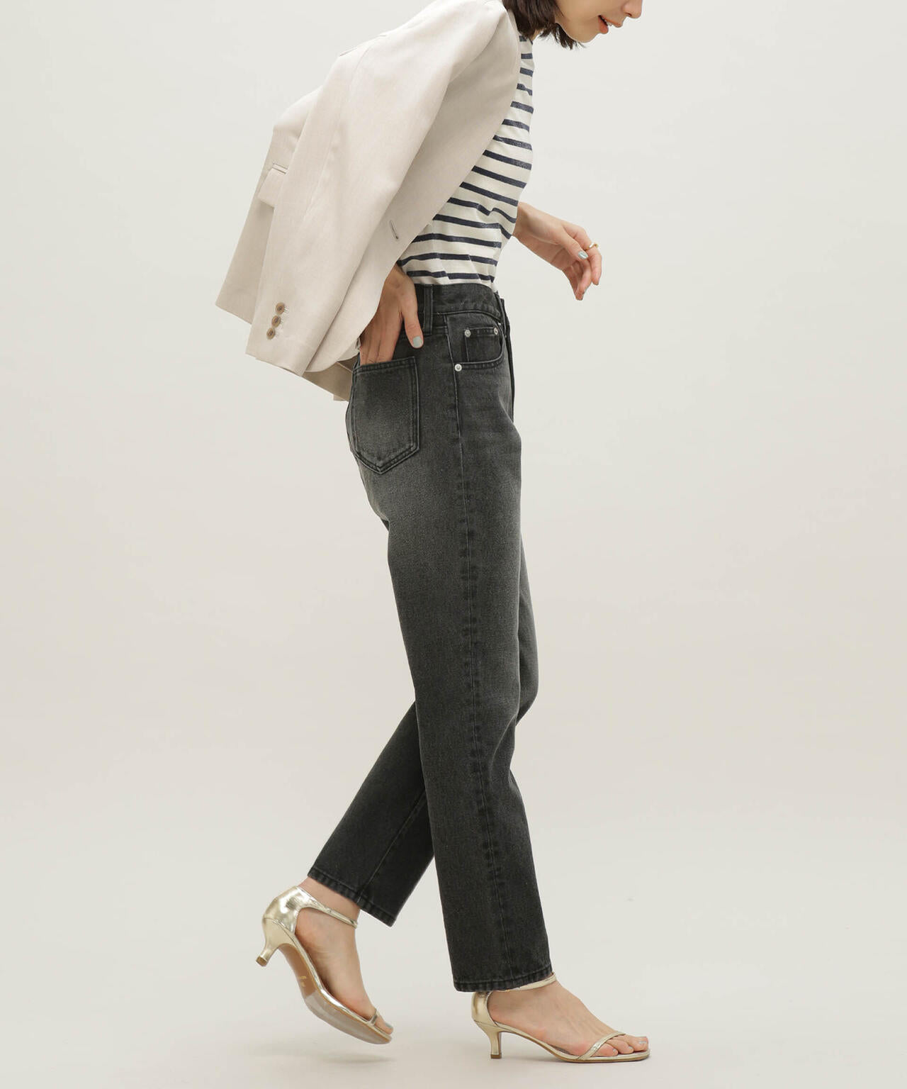 LB.03/スリムテーパードデニムパンツ 6693127304