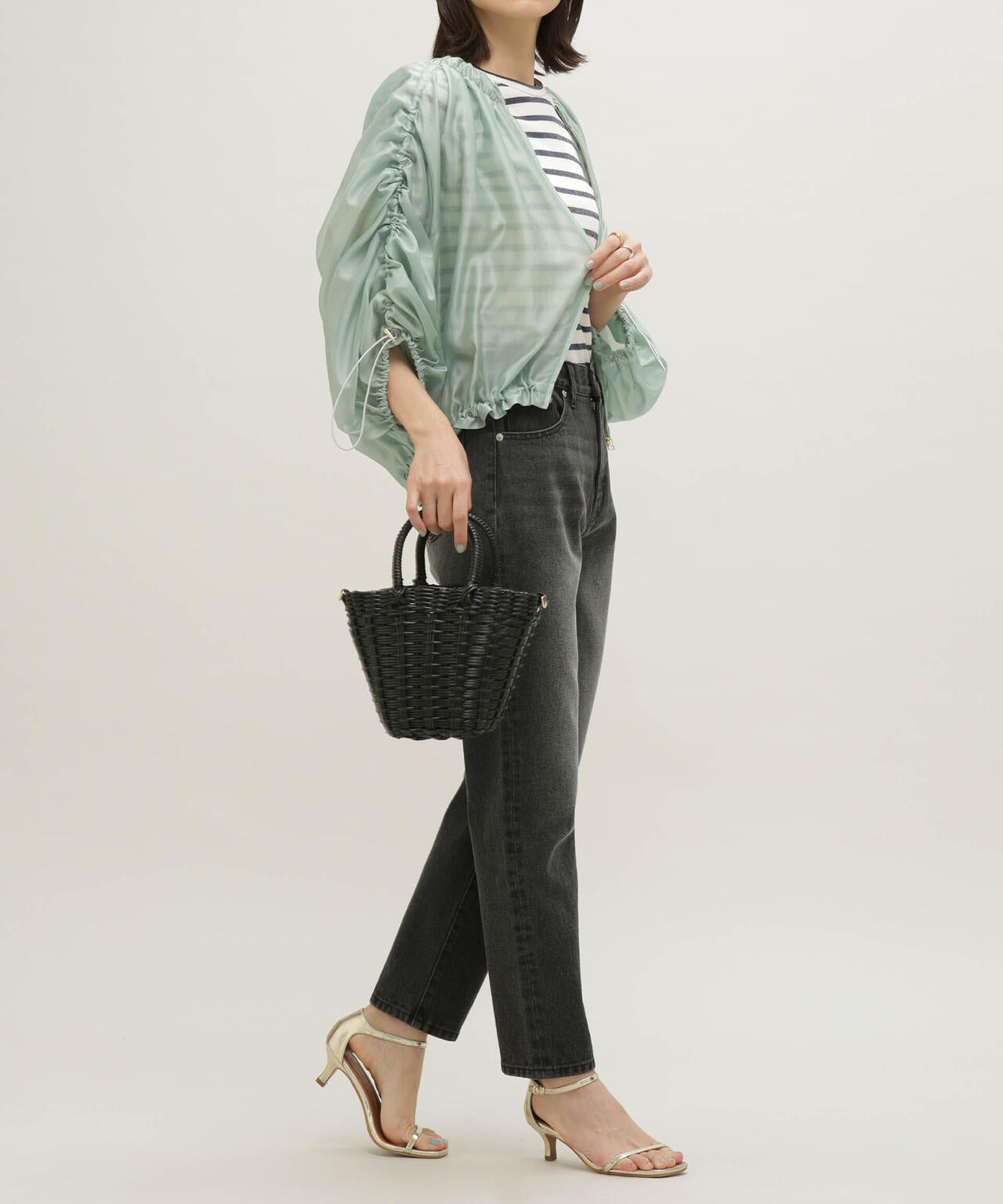 LB.03/スリムテーパードデニムパンツ 6693127304