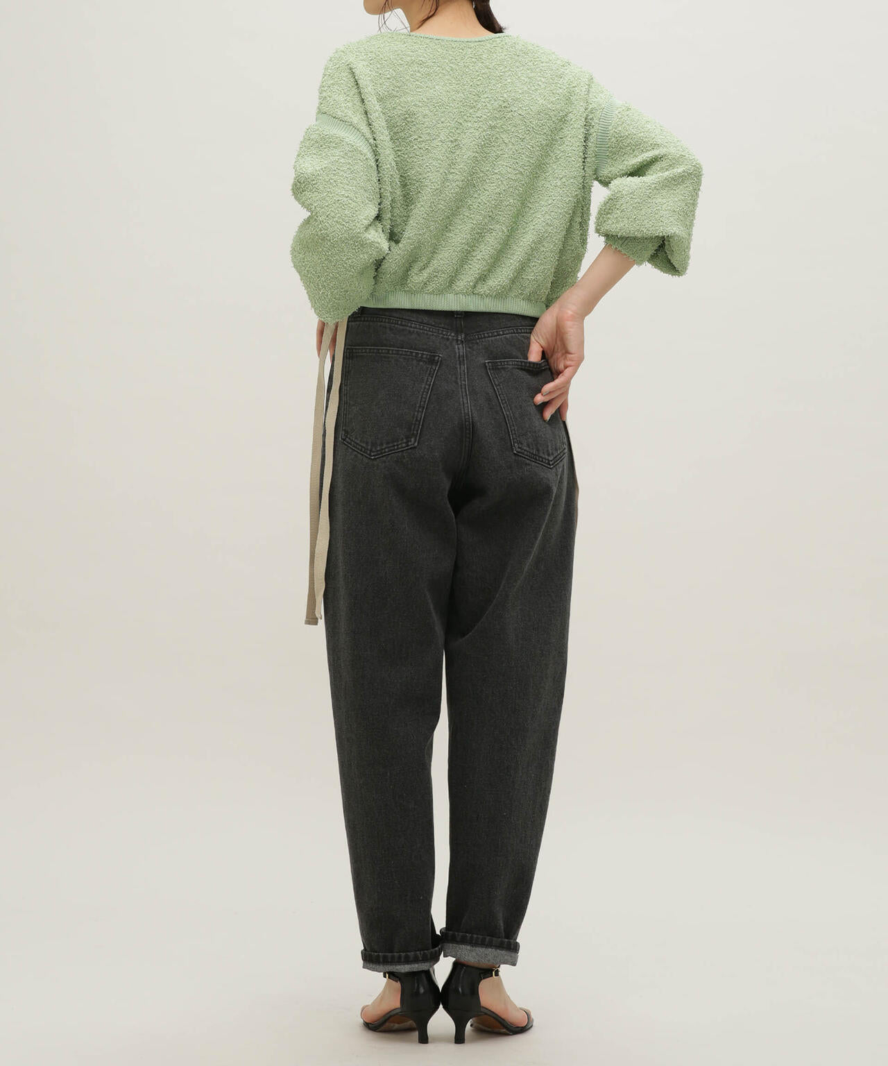 LB.03/カーブバギーデニムパンツ 6693127305