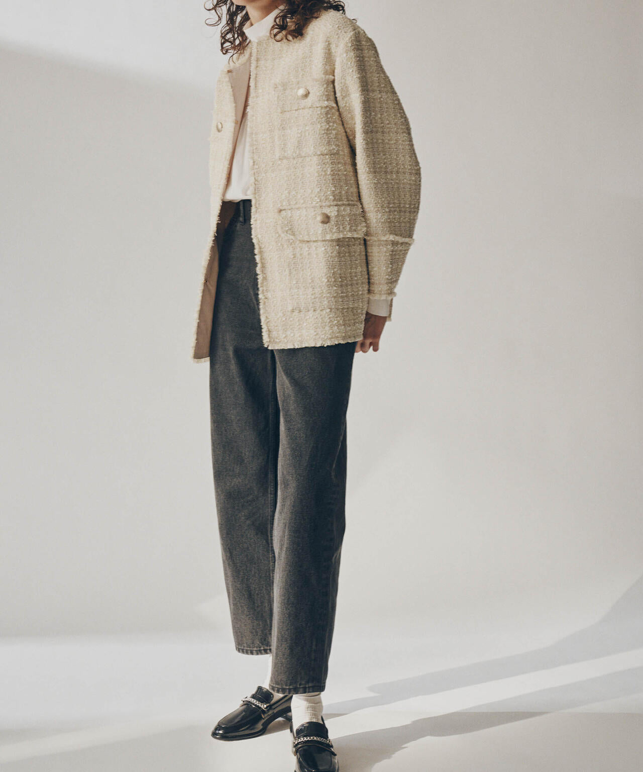 LB.03/カーブバギーデニムパンツ 6693127305