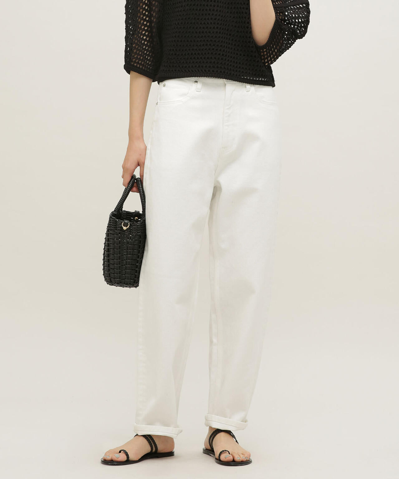 LB.03/カーブバギーデニムパンツ 6693127305