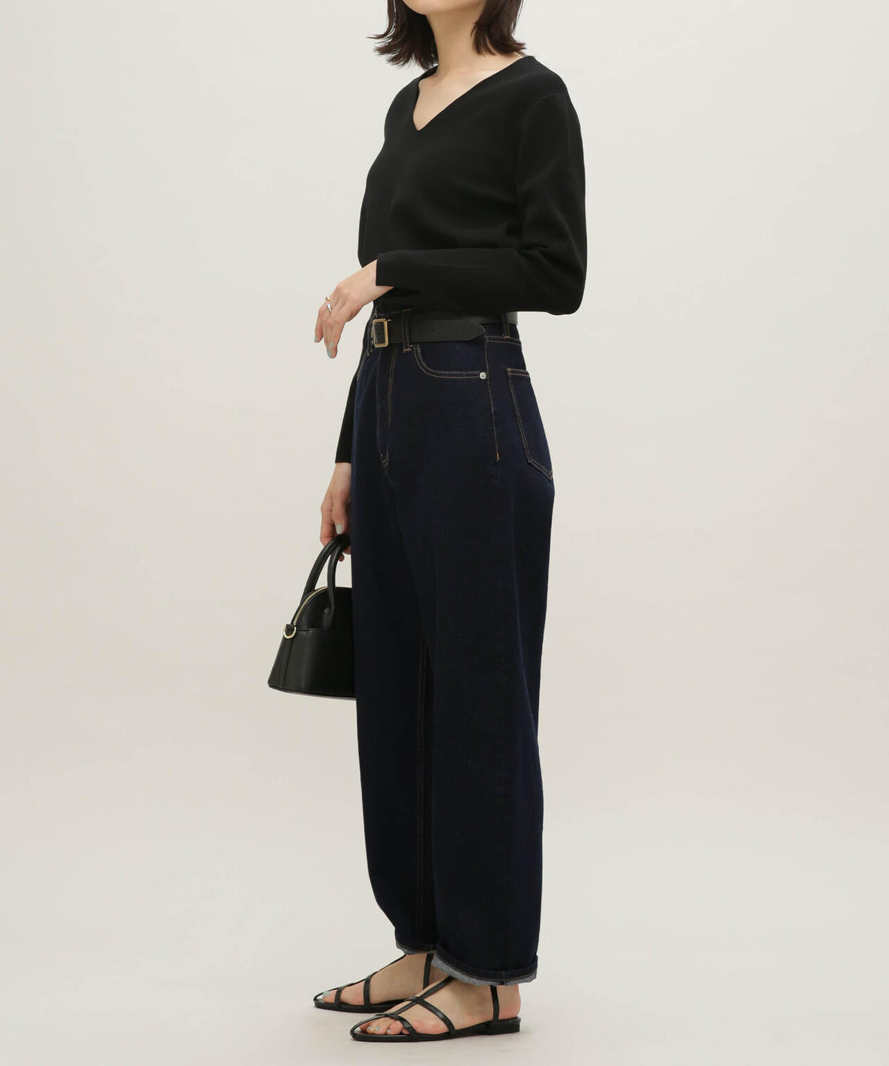 LB.03/カーブバギーデニムパンツ 6693127305