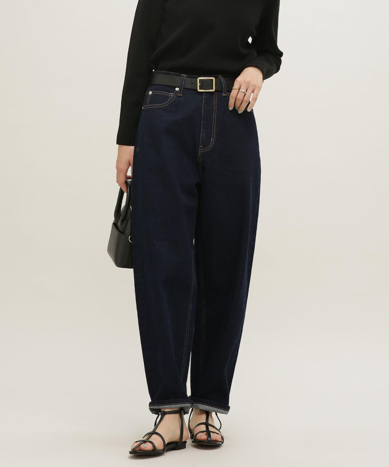 LB.03/カーブバギーデニムパンツ 6693127305