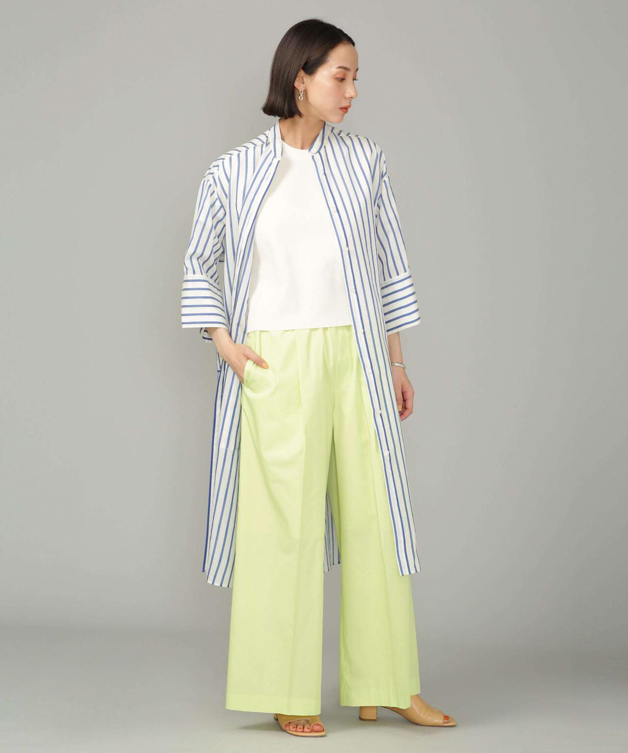 LB.01/コットンポリエステル ワイドパンツ 6693127311