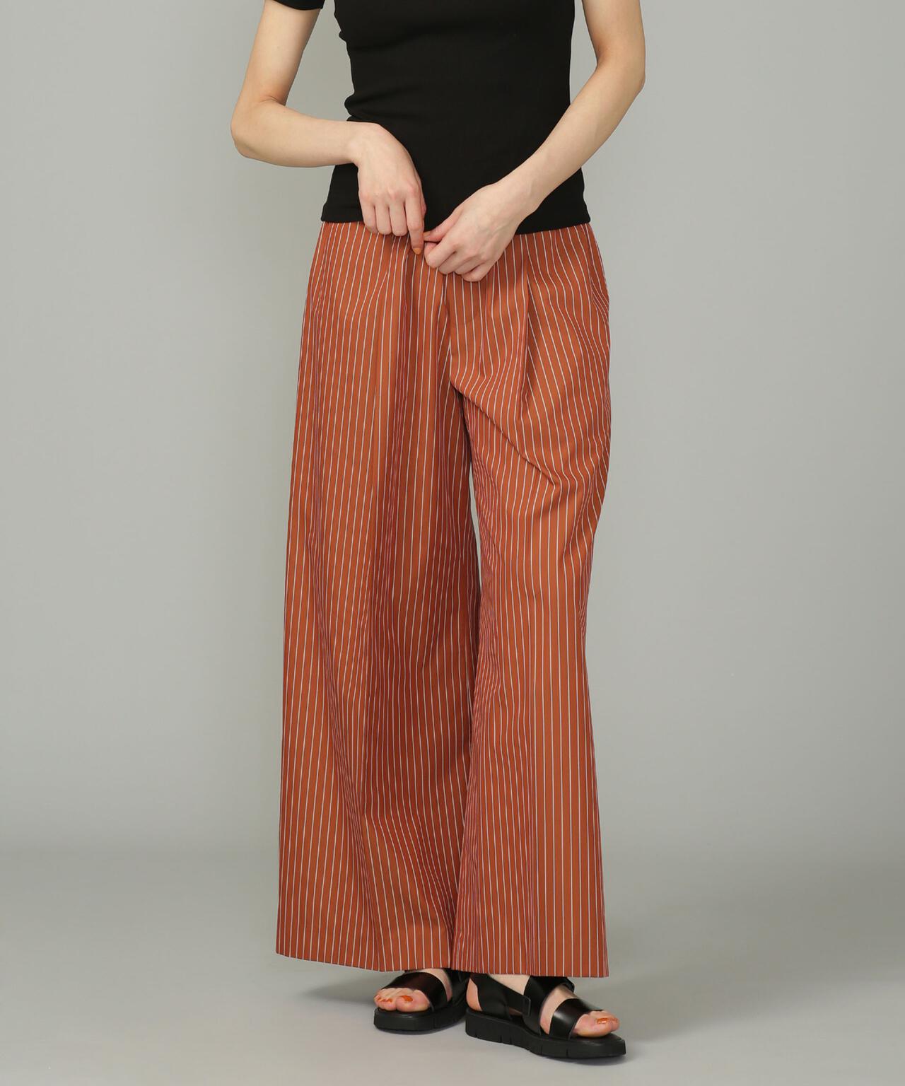 LB.01/コットンポリエステル ワイドパンツ 6693127311