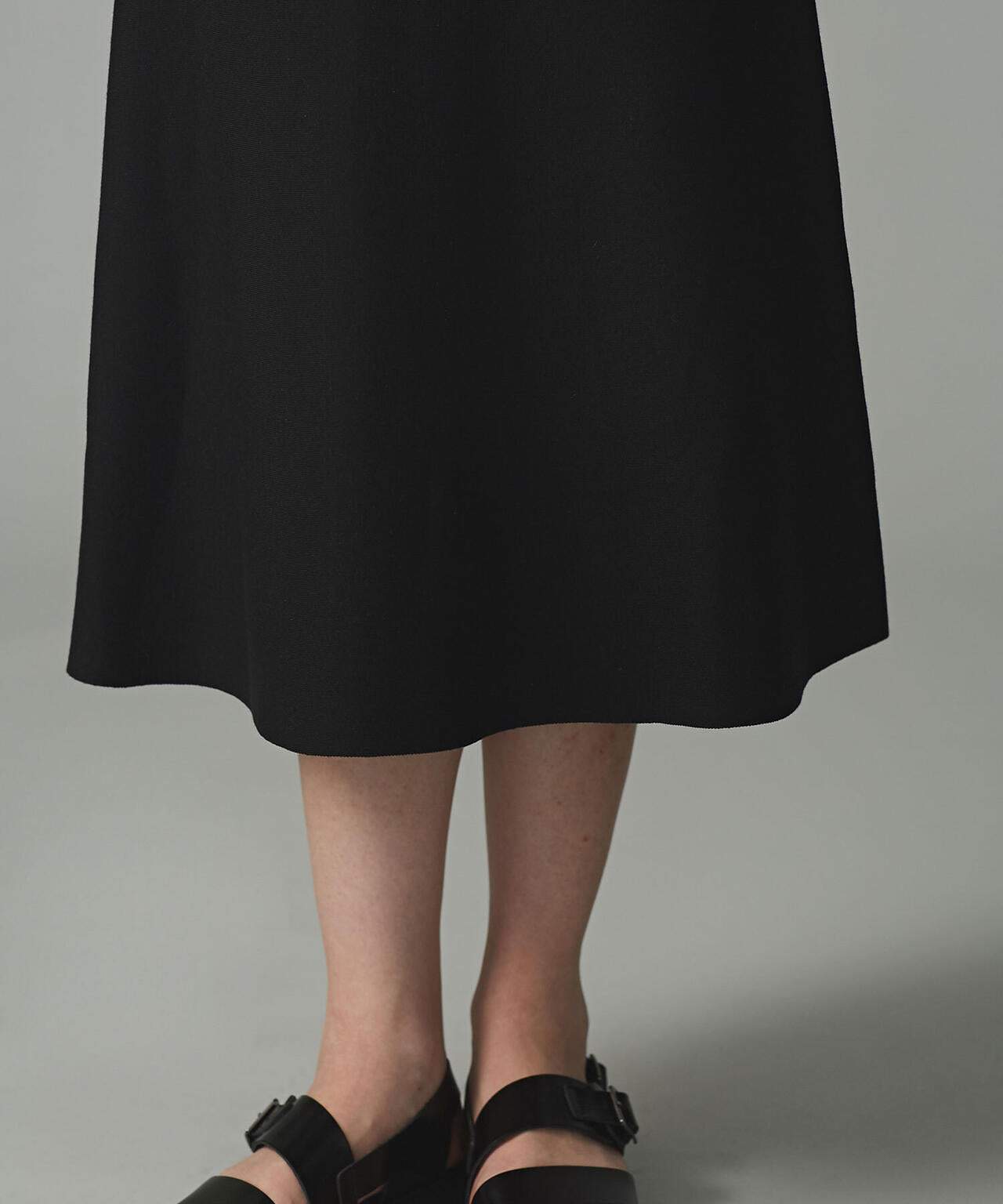 LB.01/スムース編みニットフレアスカート 6693130312