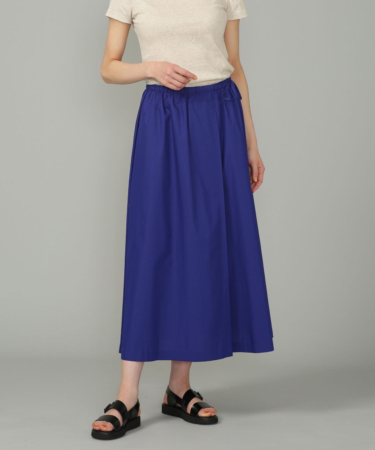 LB.01/コットンポリエステル タックフレアスカート 6693130313