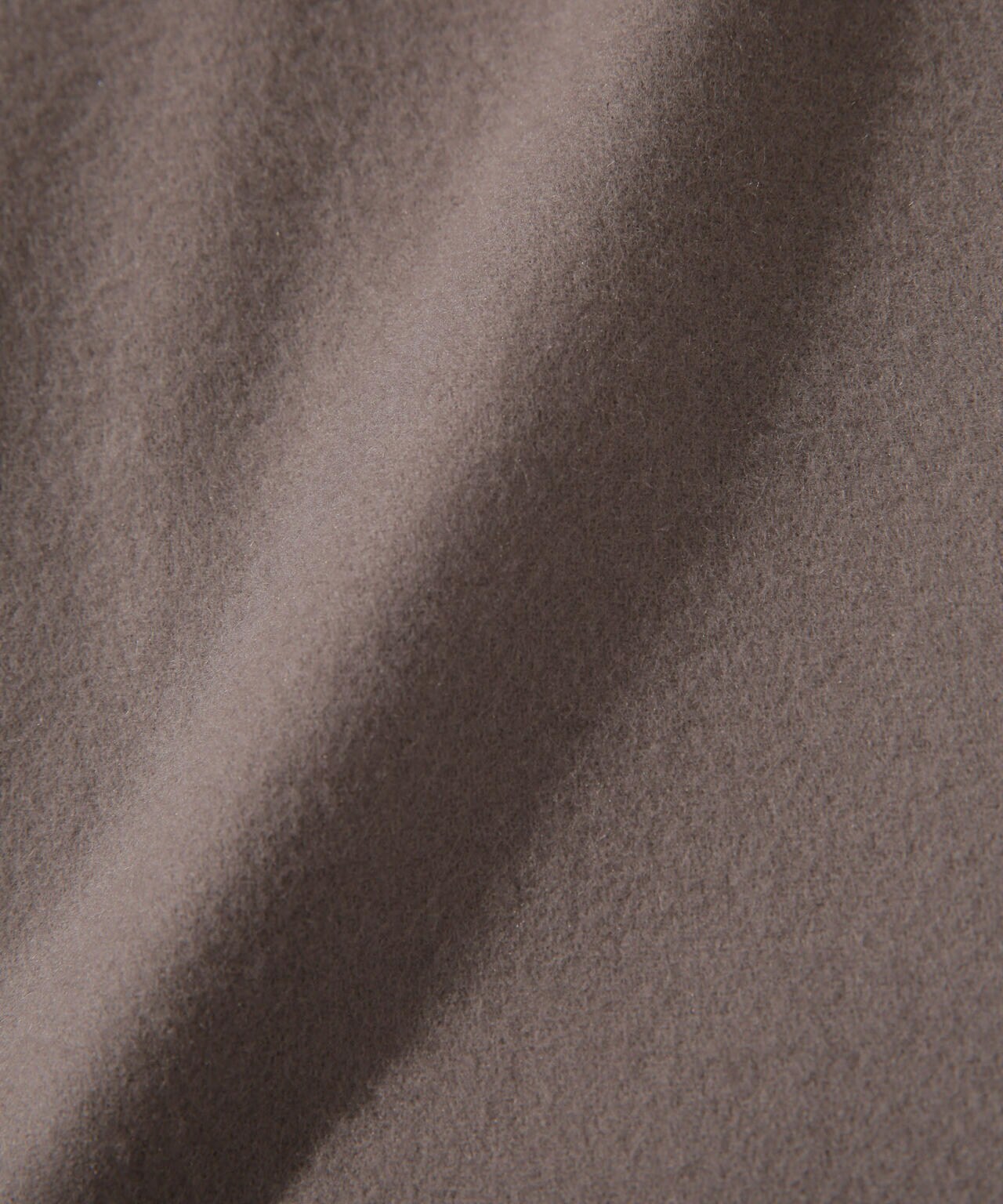 ハミルトンラムズウールノーカラーショートコート 6693211307