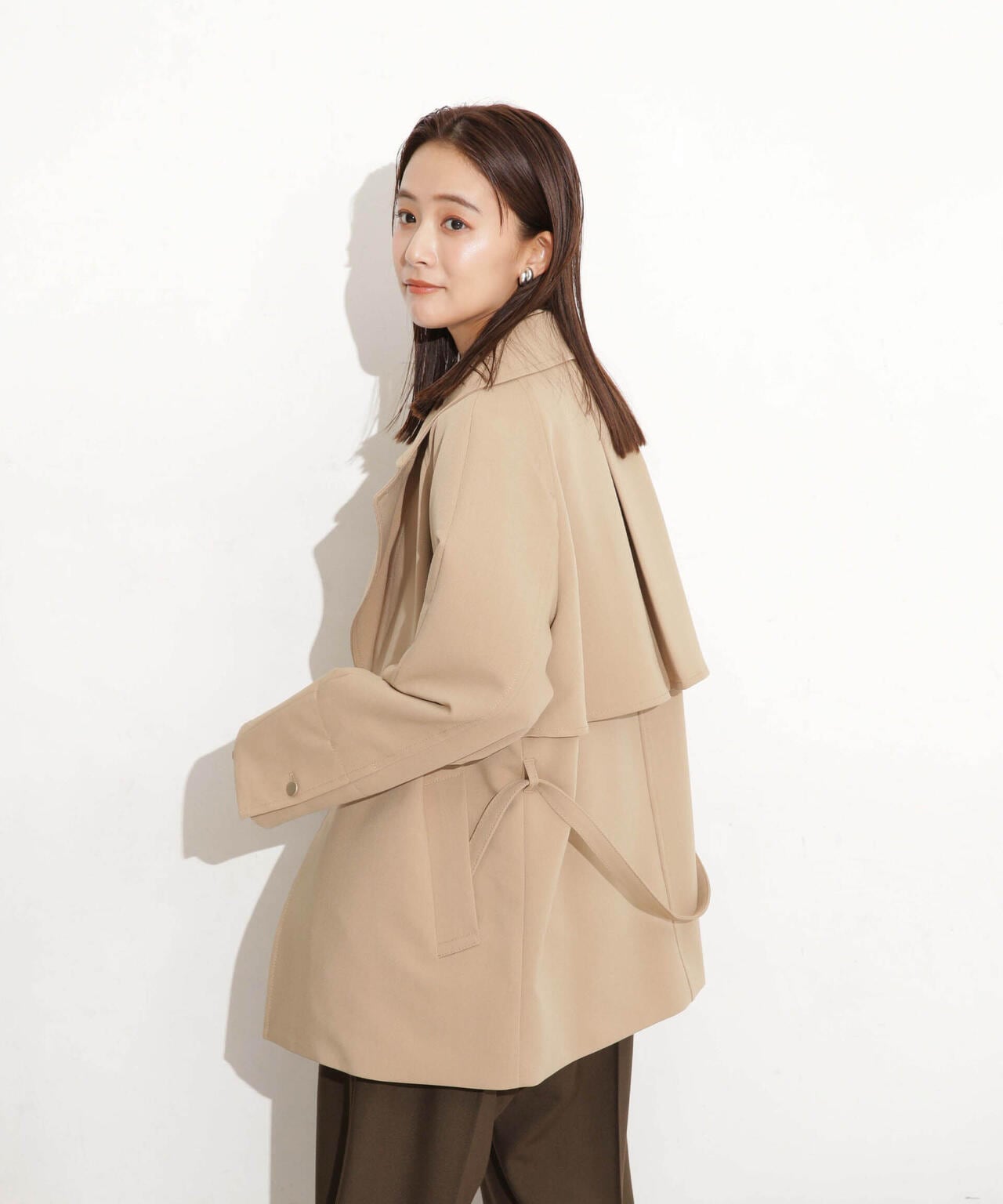 ベルテッドドビーミドルコート 6693211308