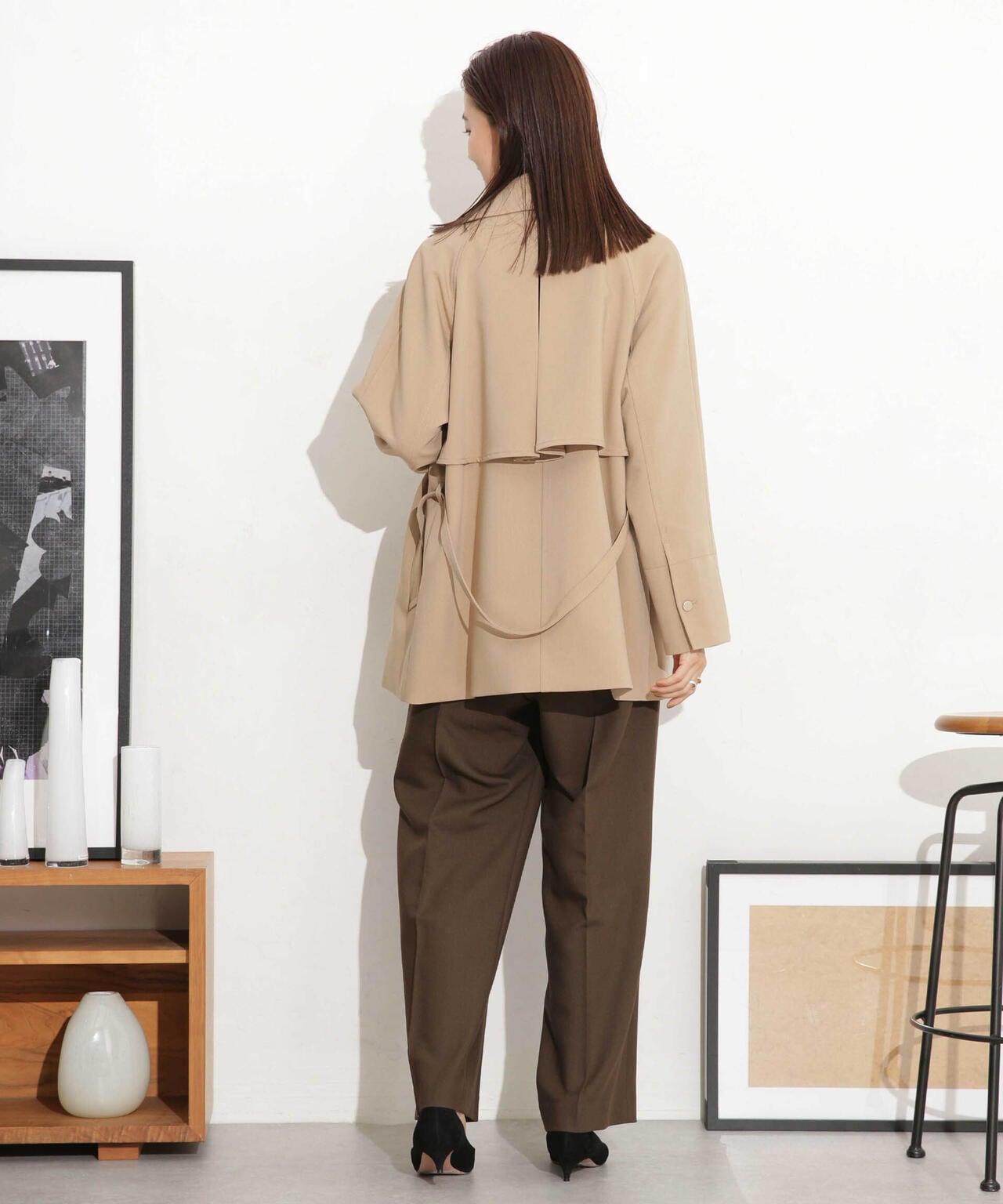 ベルテッドドビーミドルコート 6693211308