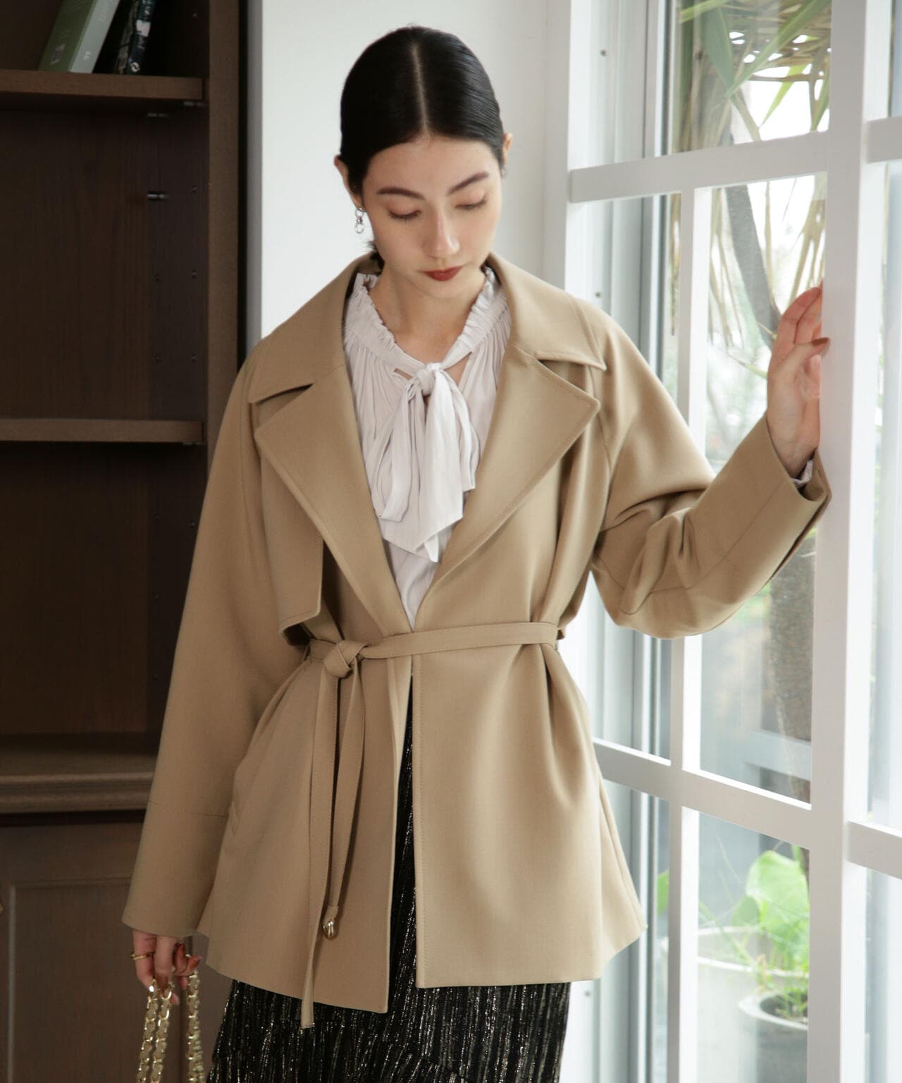 ベルテッドドビーミドルコート 6693211308