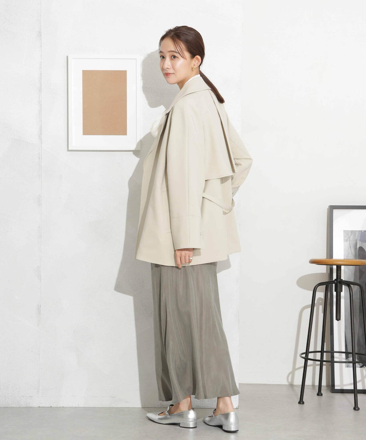 ベルテッドドビーミドルコート 6693211308