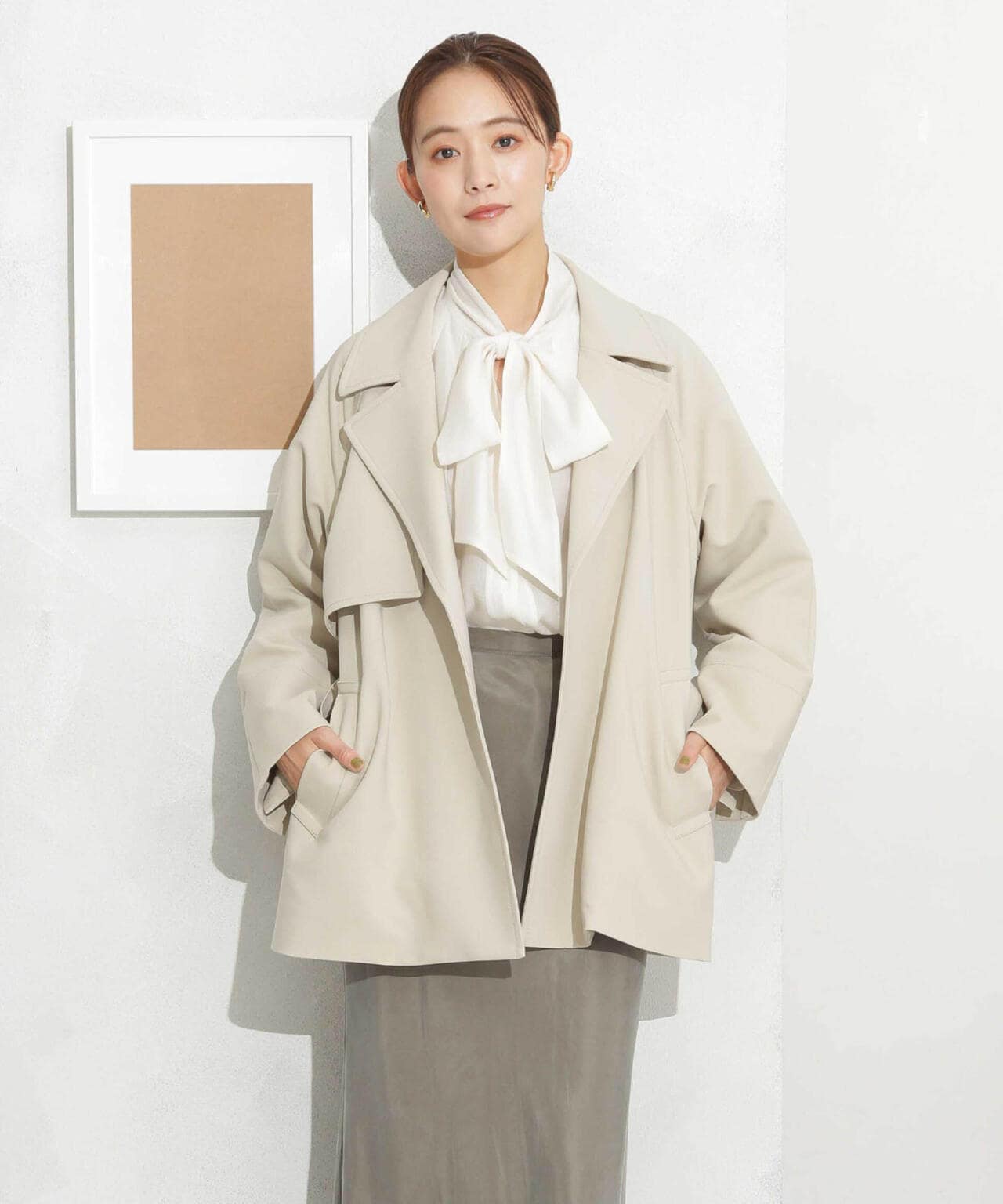 ベルテッドドビーミドルコート 6693211308